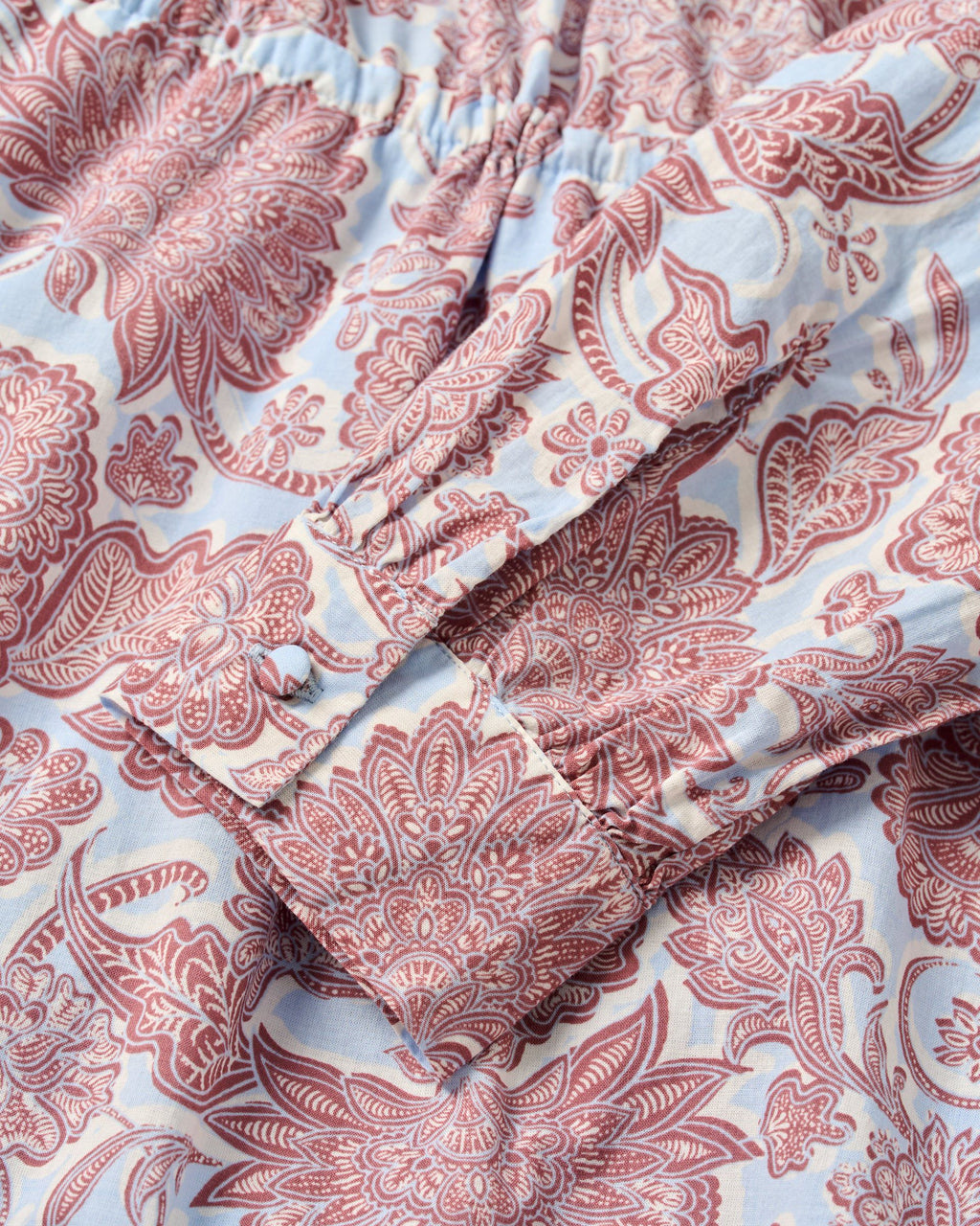 Johnnie-O Juliett Floral Cinch Waist Dress Ash Rose