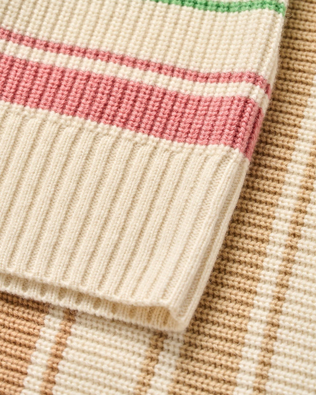 Johnnie-O Kinze Striped Crewneck Sweater Multi