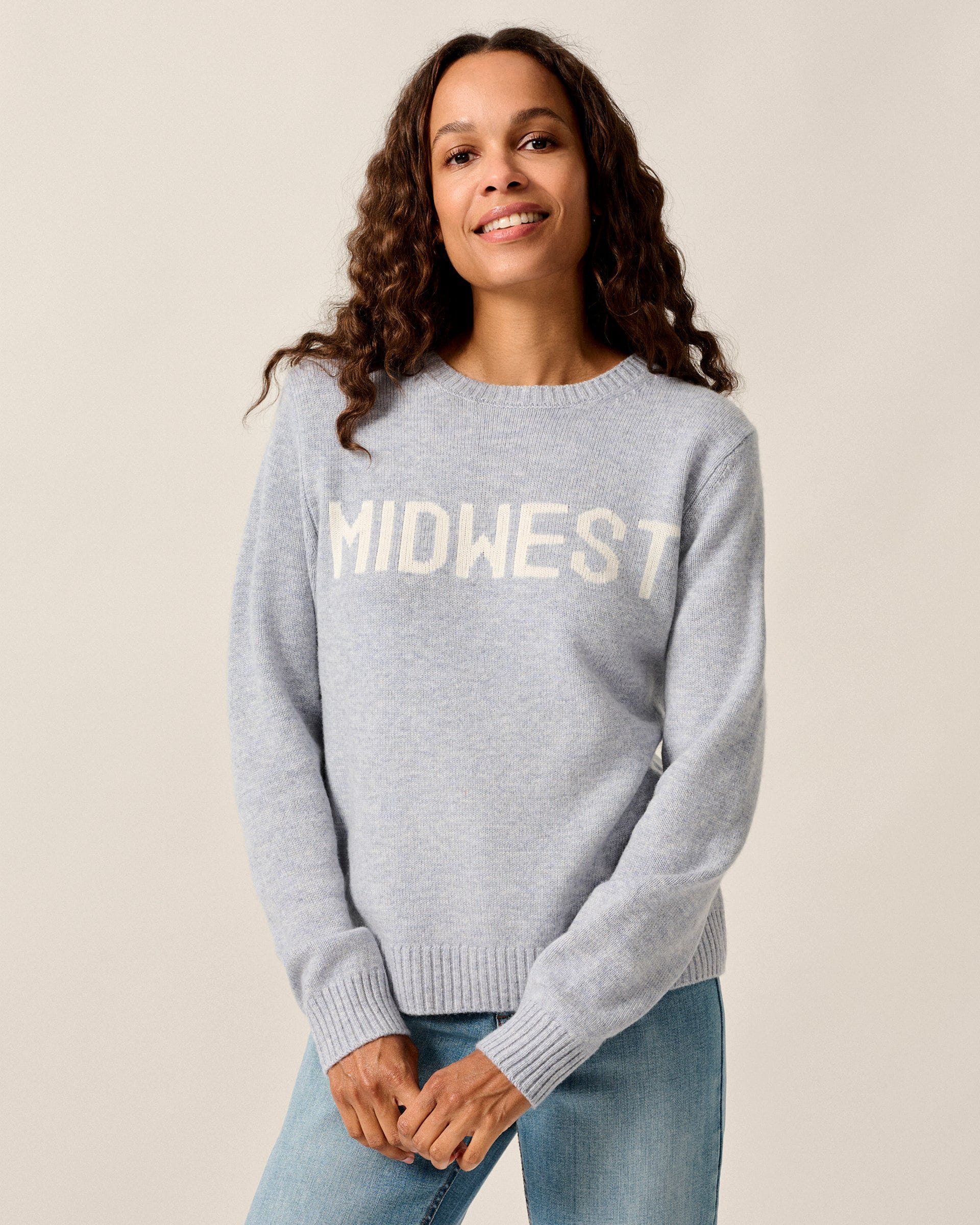 Johnnie-O Coastal Cashmere Blend Crewneck Sweater