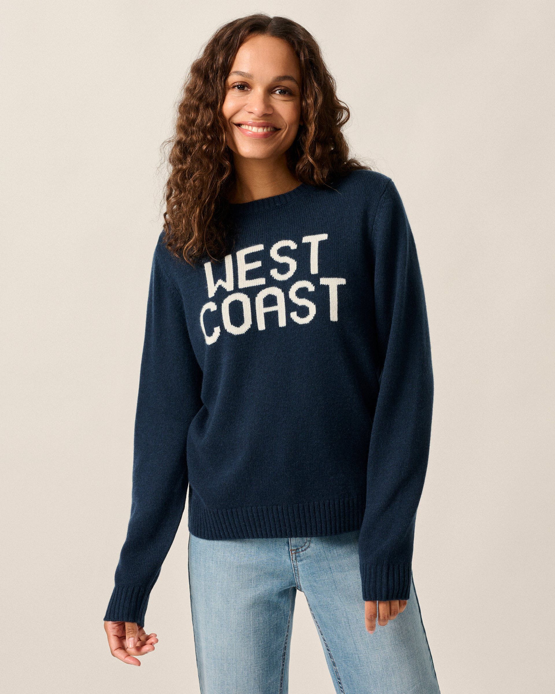 Johnnie-O Coastal Cashmere Blend Crewneck Sweater
