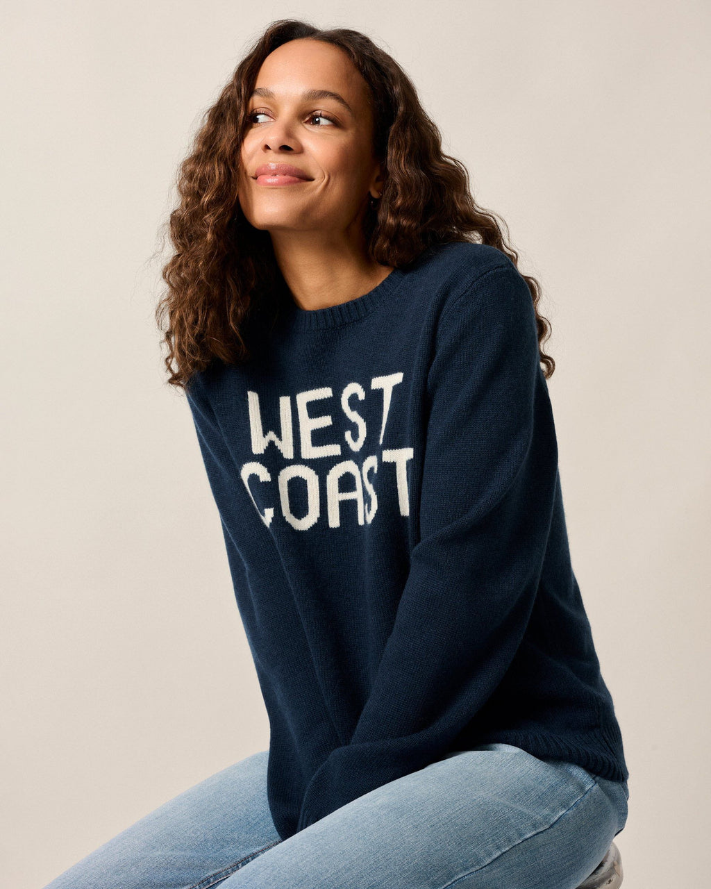 Johnnie-O Coastal Cashmere Blend Crewneck Sweater