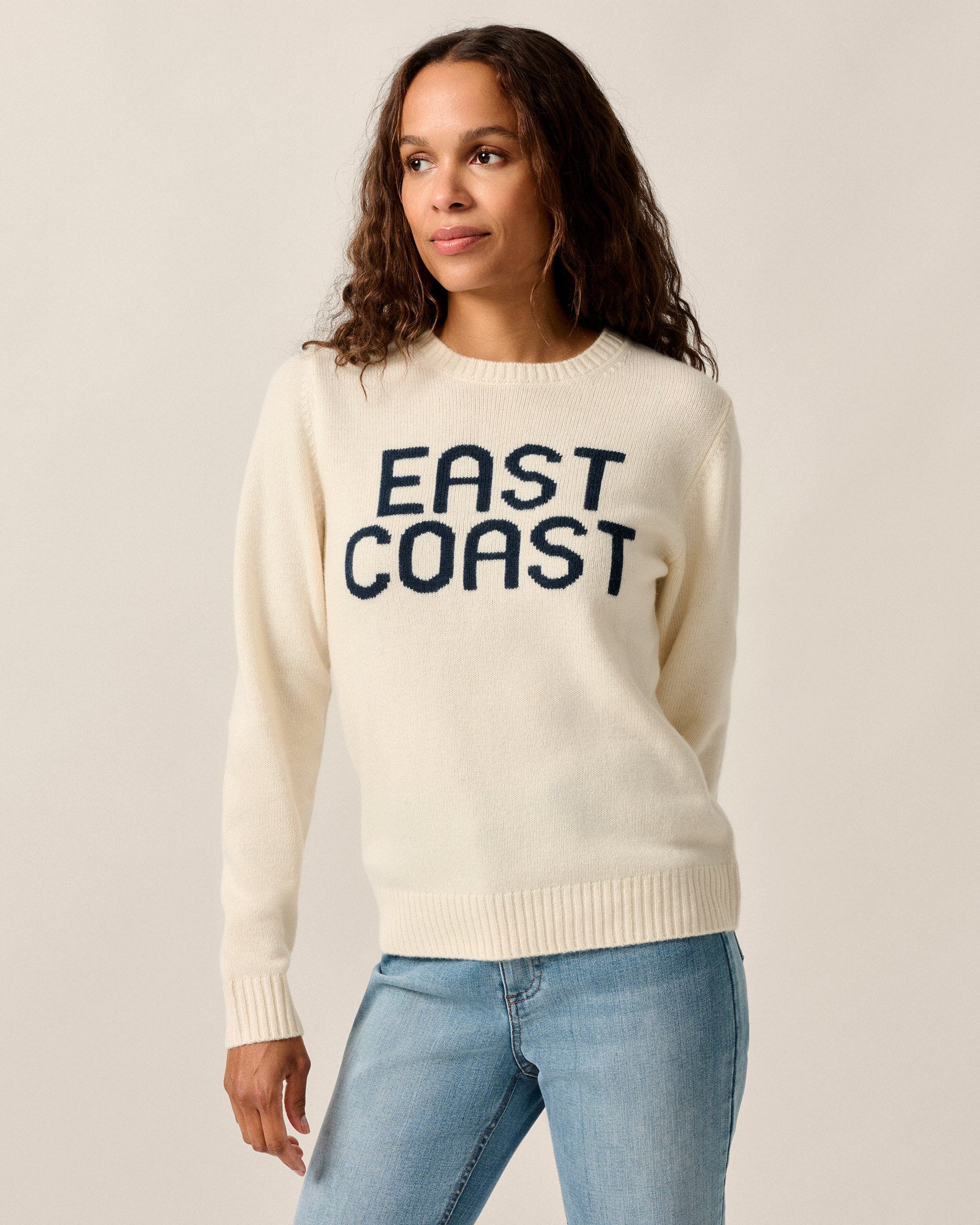 Johnnie-O Coastal Cashmere Blend Crewneck Sweater