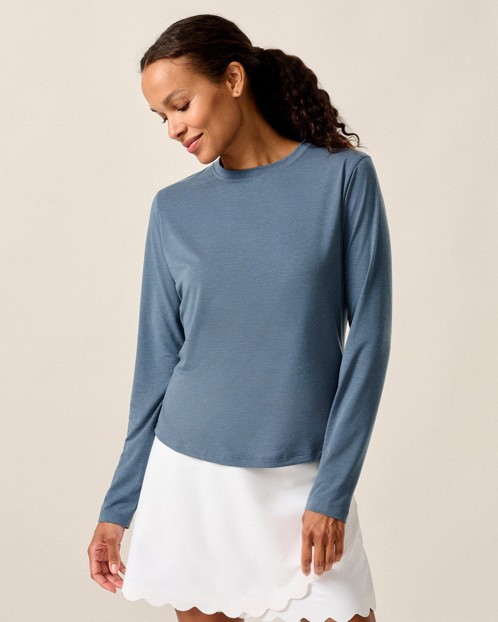 Johnnie-O Course Performance Long Sleeve T-Shirt