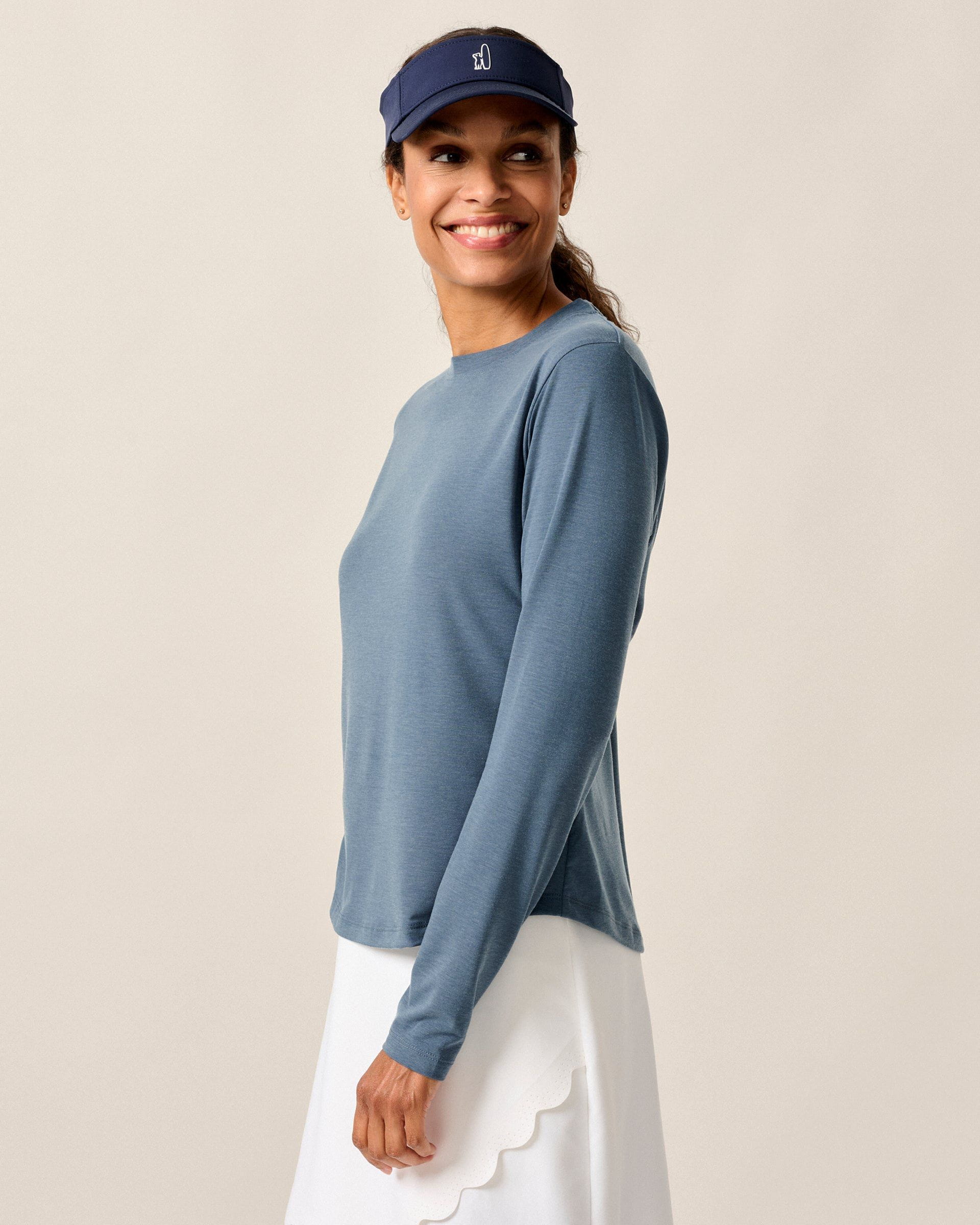 Johnnie-O Course Performance Long Sleeve T-Shirt