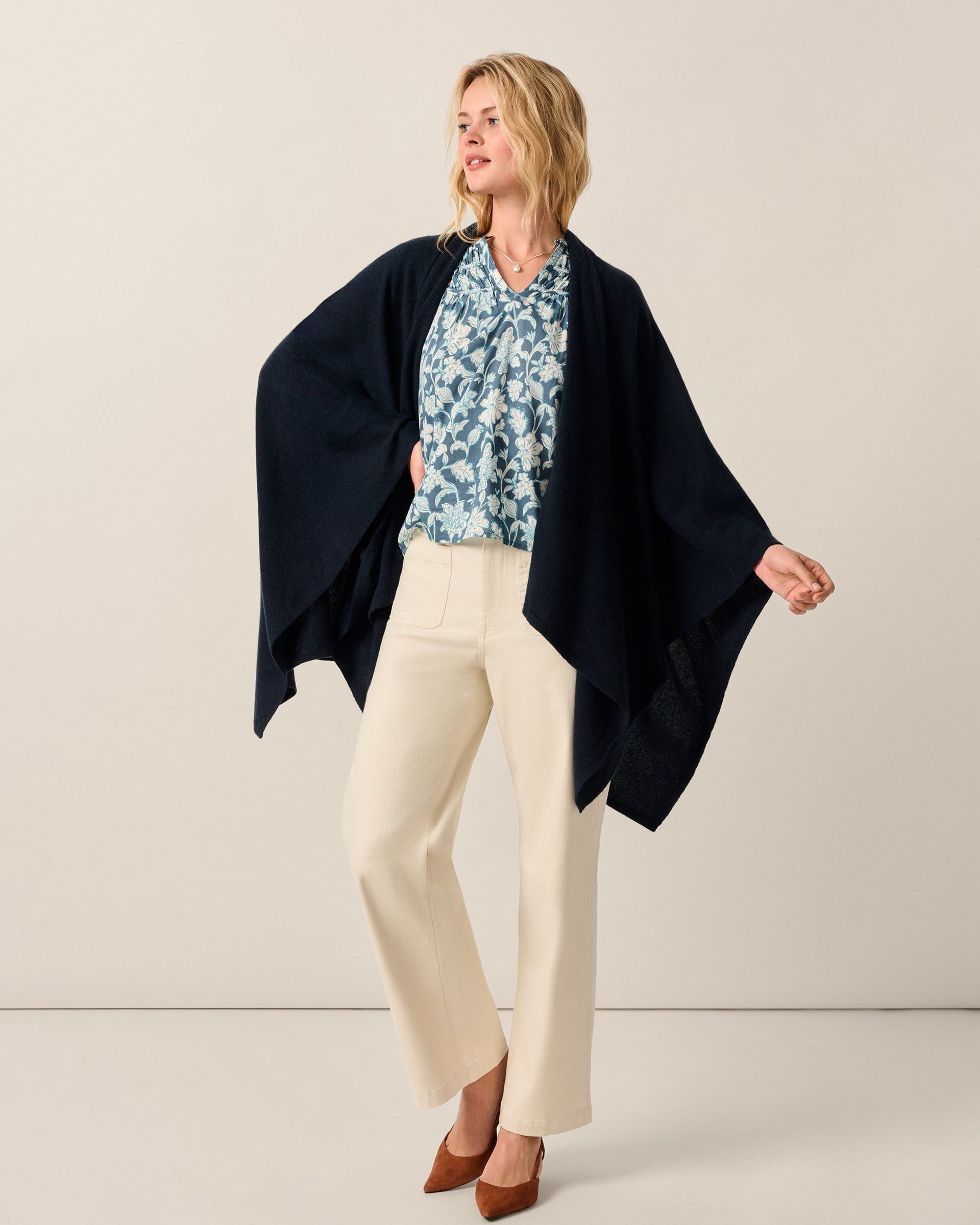 Johnnie-O Louisa Cashmere Blend Wrap