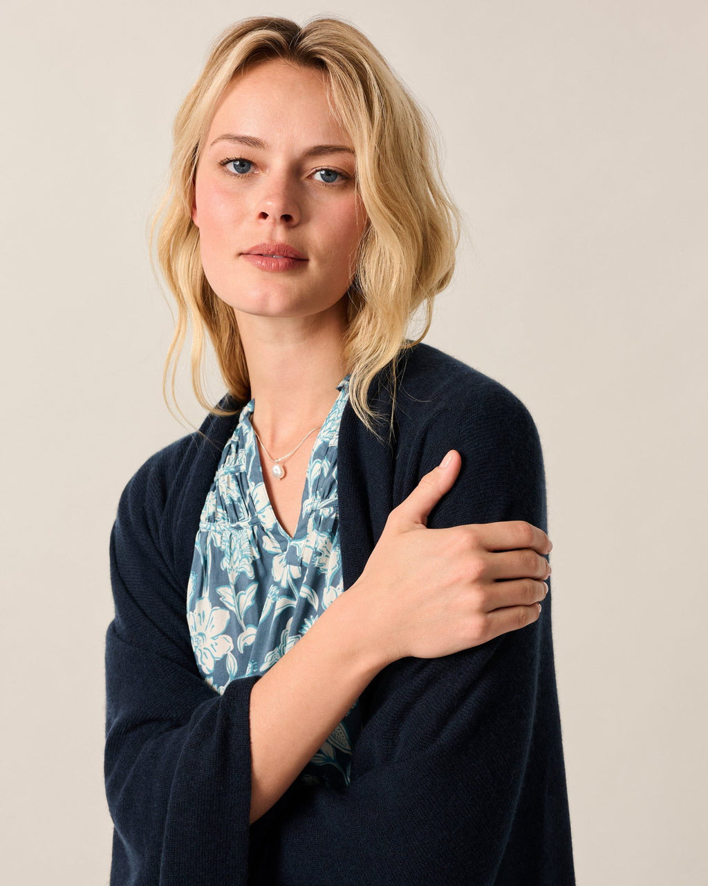 Johnnie-O Louisa Cashmere Blend Wrap