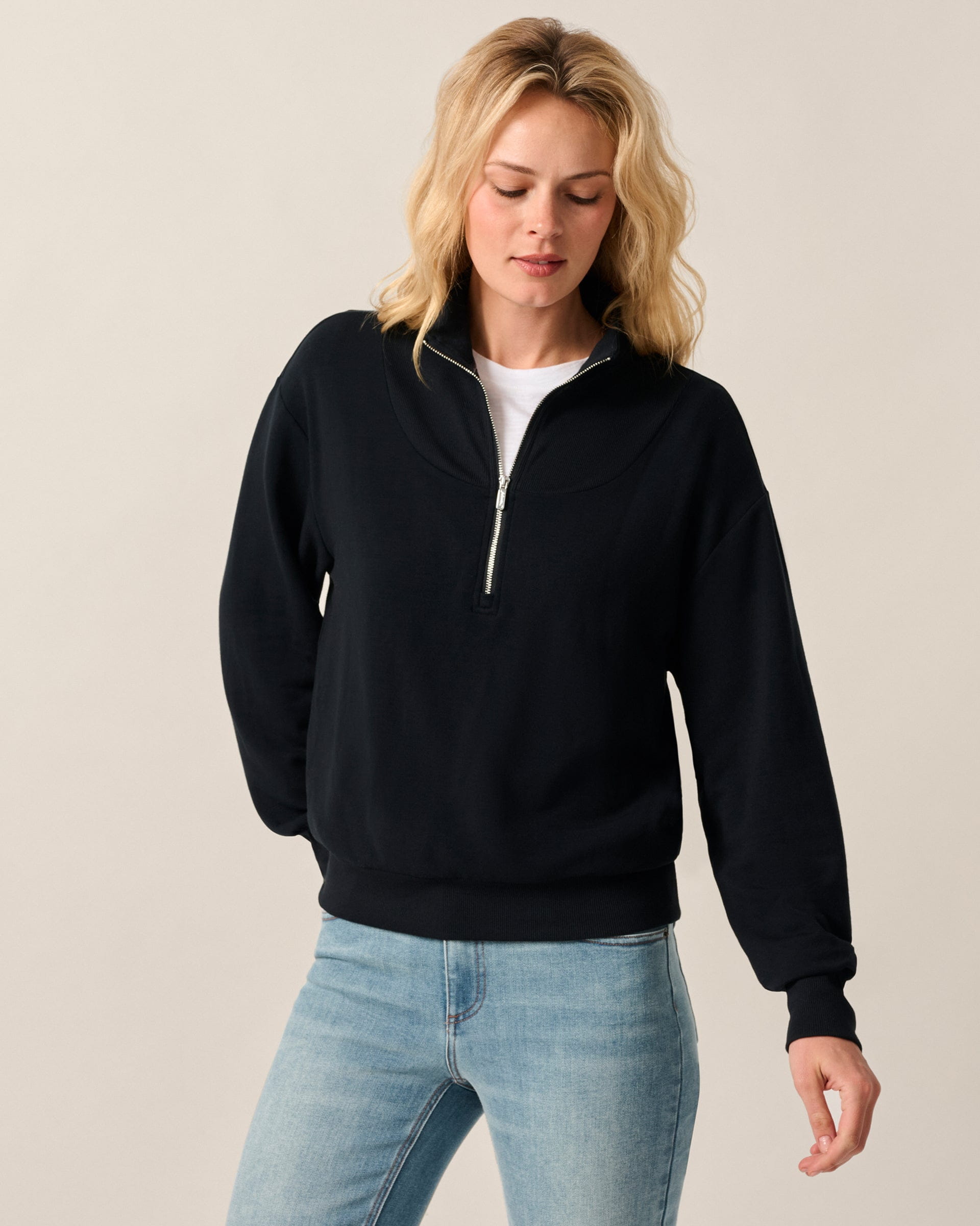 Johnnie-O Naomi Rib Knit 1/4 Zip