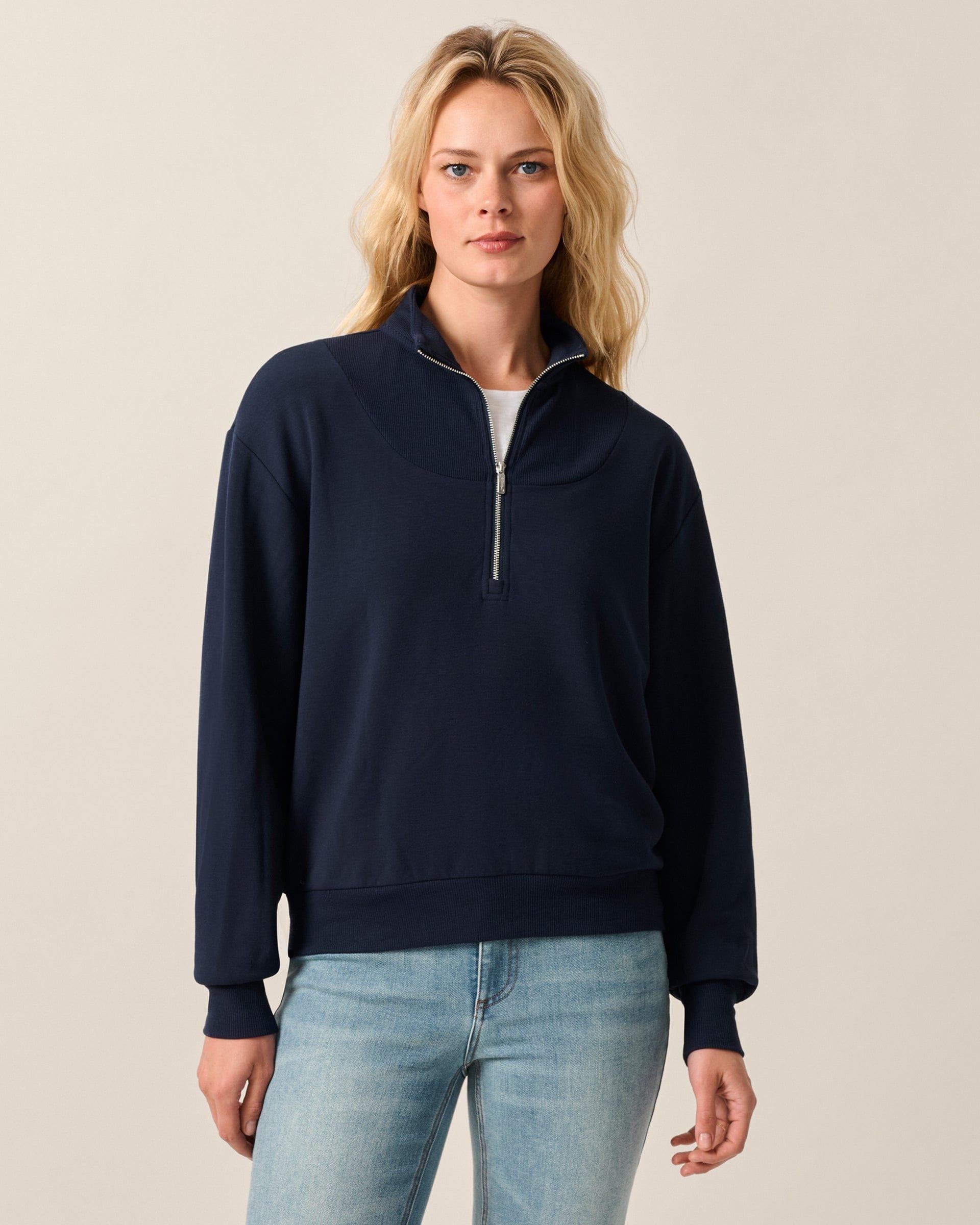 Johnnie-O Naomi Rib Knit 1/4 Zip