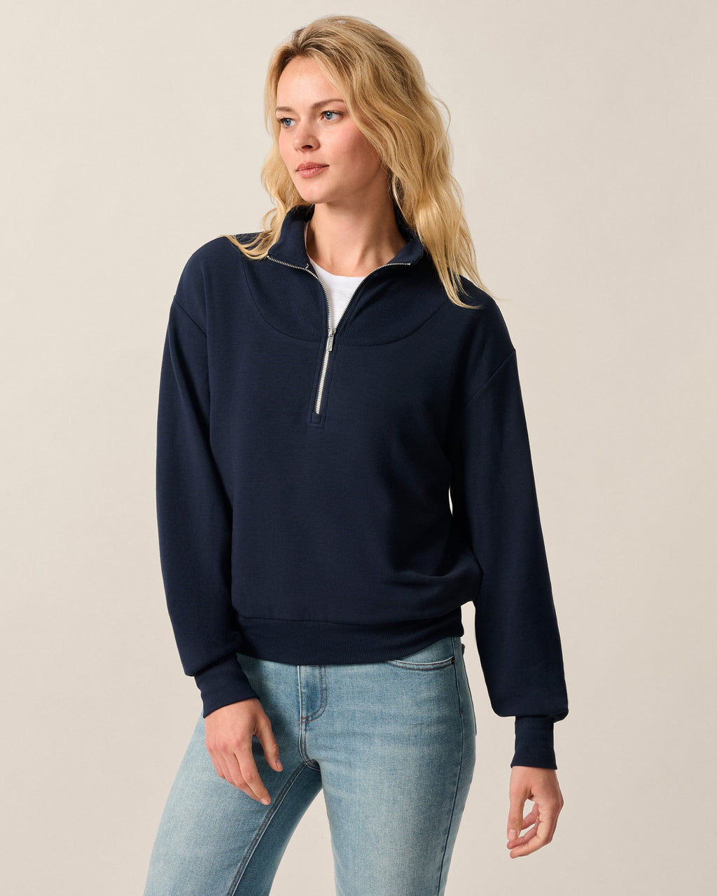 Johnnie-O Naomi Rib Knit 1/4 Zip