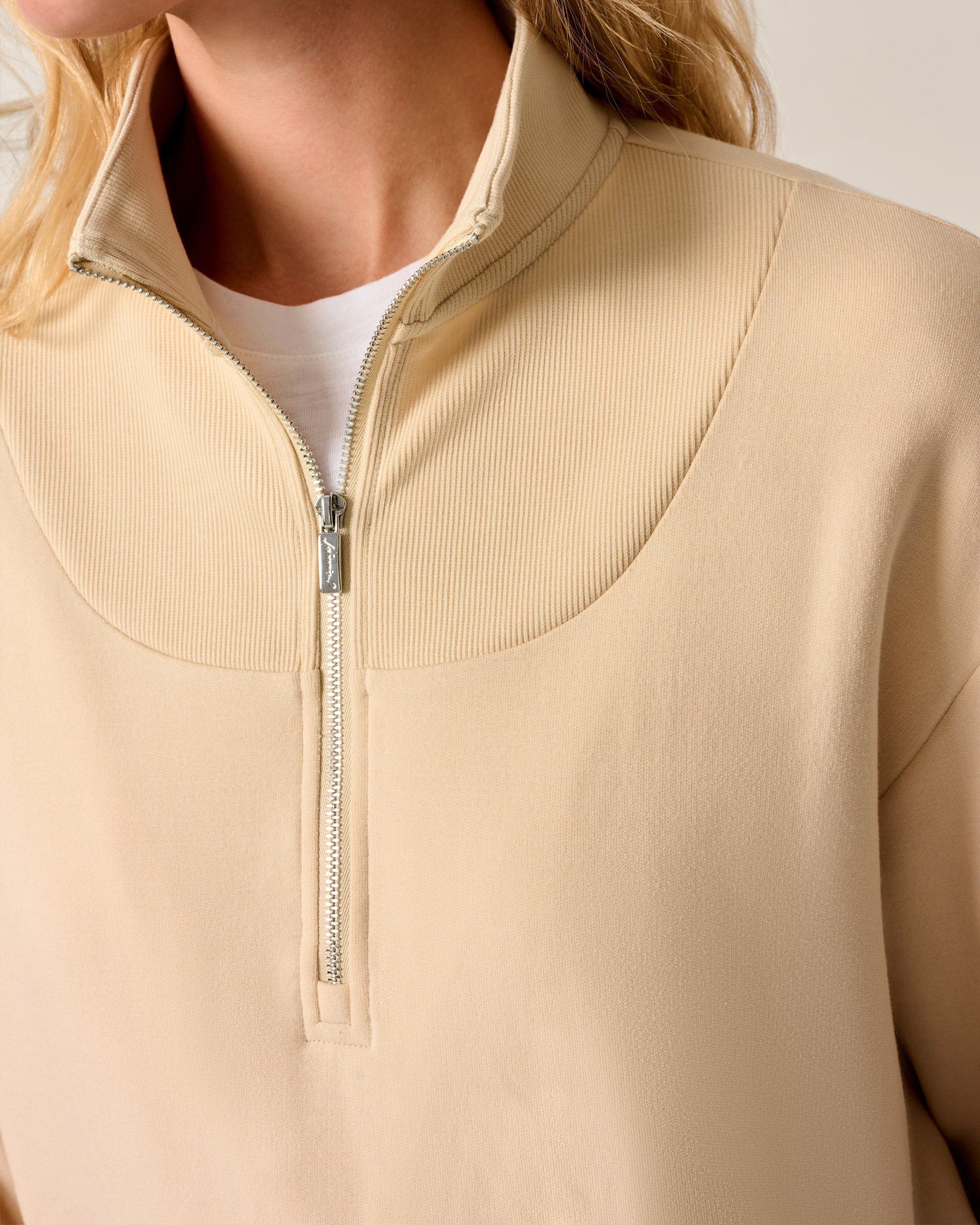 Johnnie-O Naomi Rib Knit 1/4 Zip