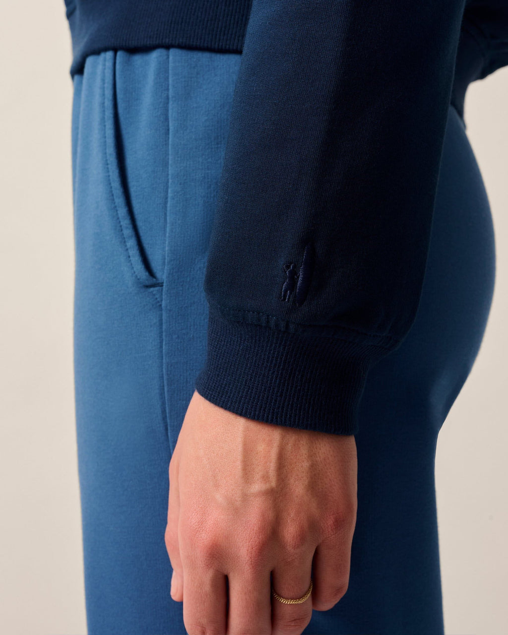 Johnnie-O Sophia Lightweight Terry Crewneck Sweatshirt