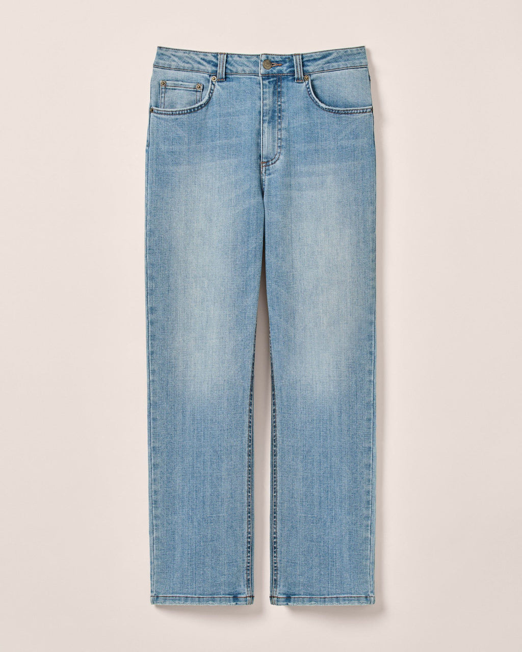 Johnnie-O Savanah Light Everyday Wash Jean, Crystal