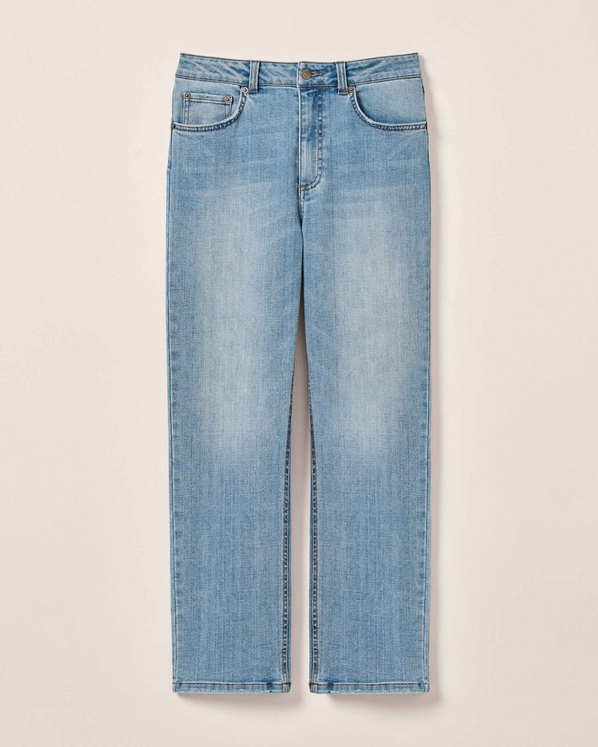 Johnnie-O Savanah Light Everyday Wash Jean, Crystal