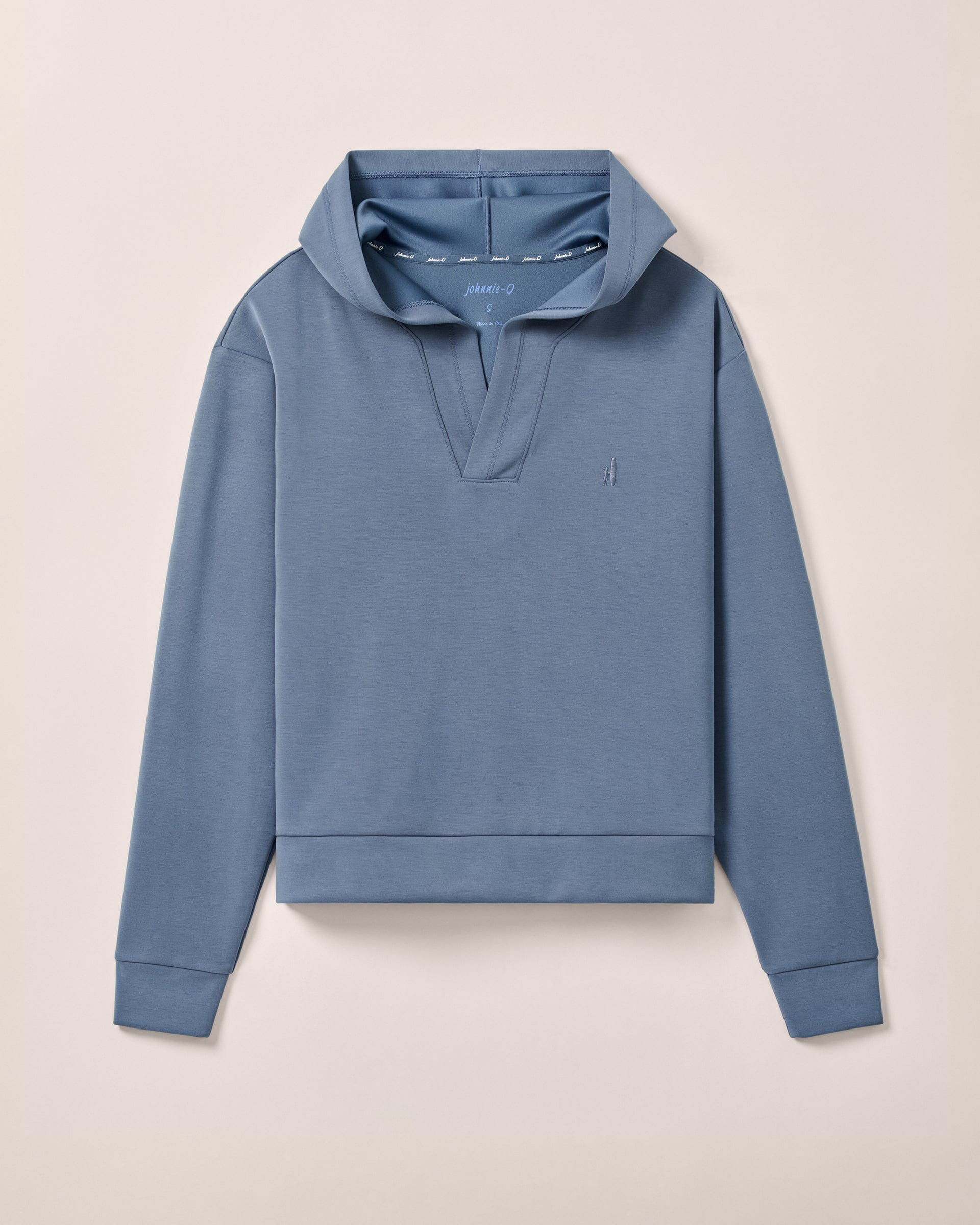 Johnnie-O Stef Johnny Collar Lounge Hoodie