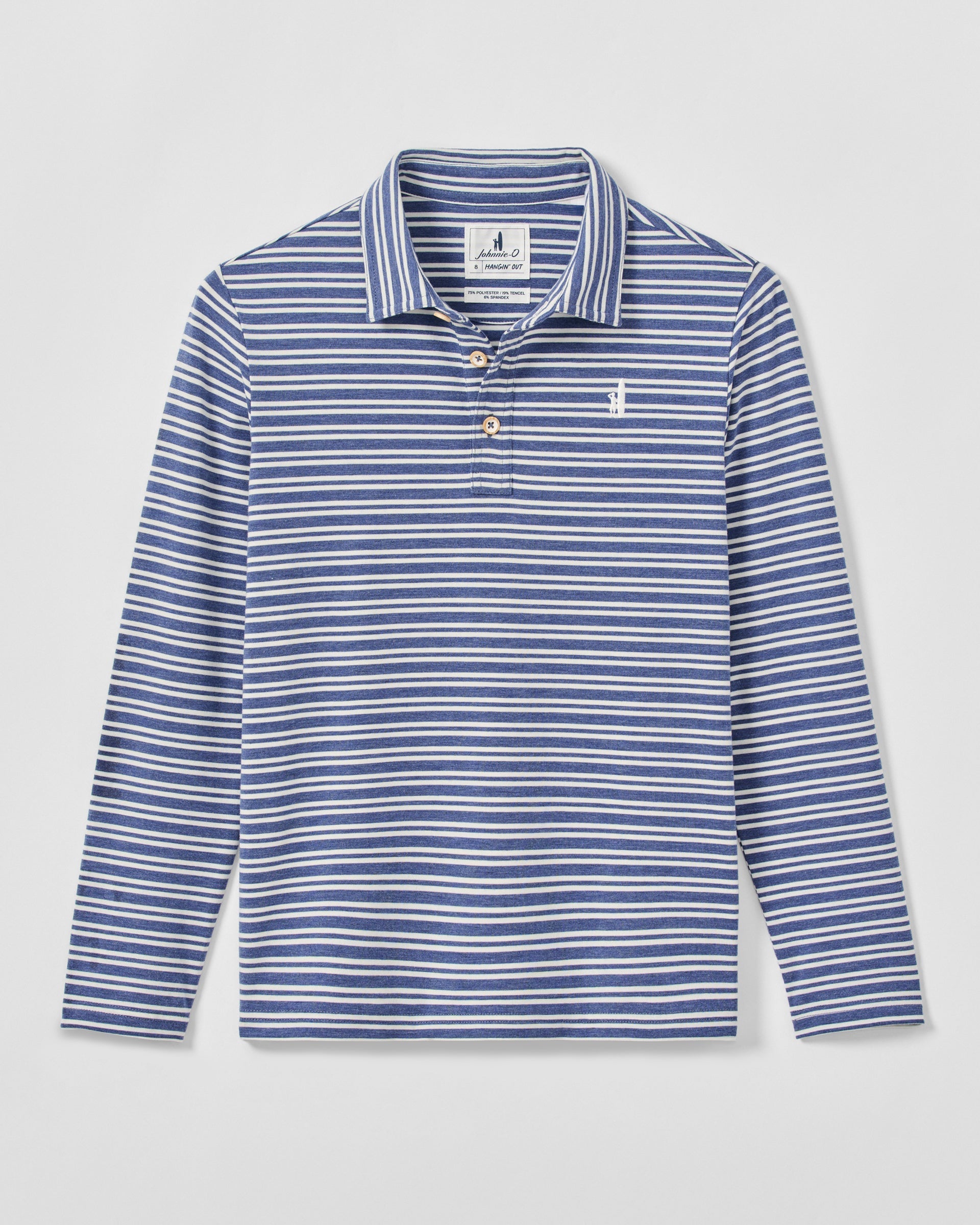 Johnnie-O Brannen Jr. Long Sleeve Polo