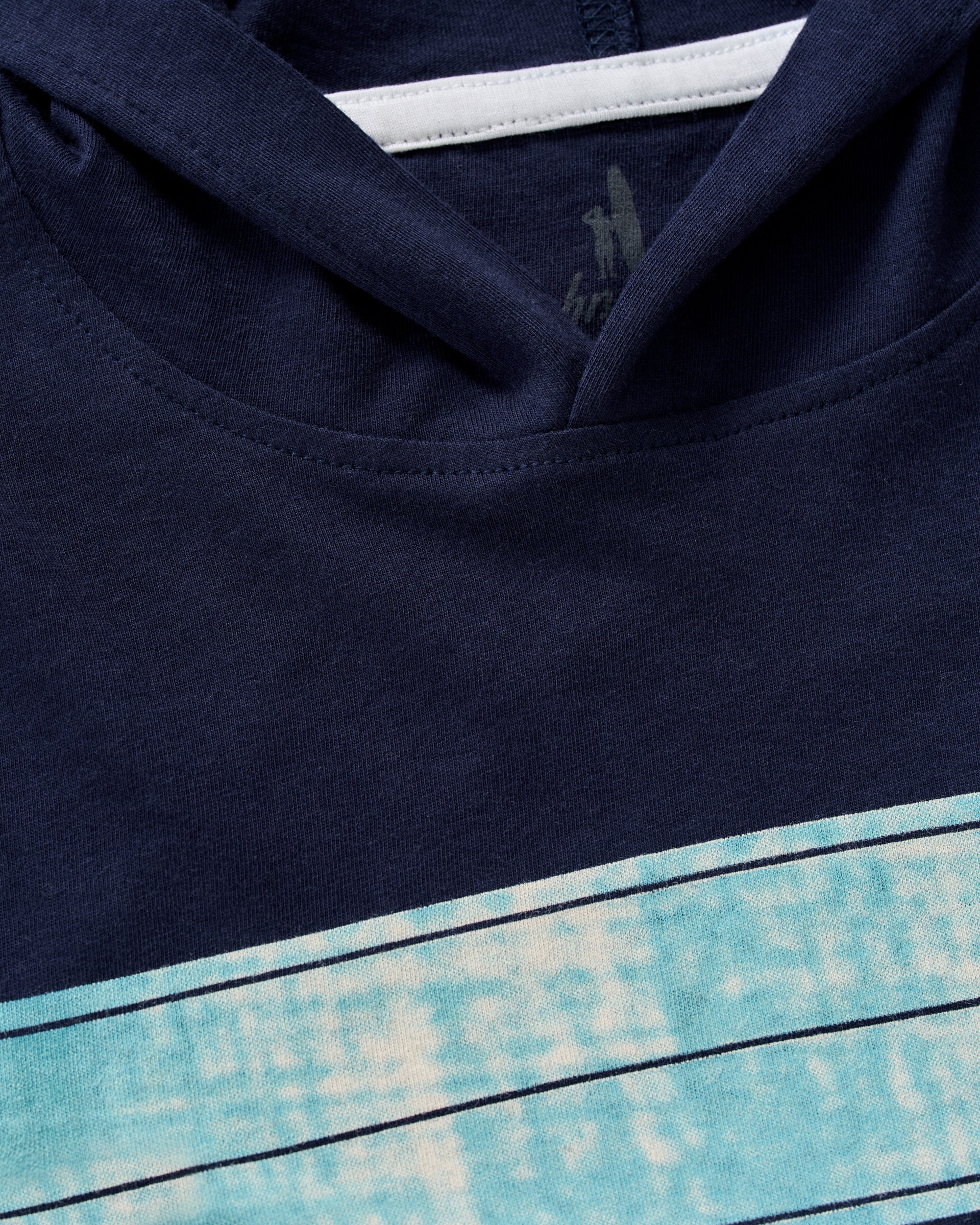 Johnnie-O Calico Long Sleeve Hooded T-Shirt