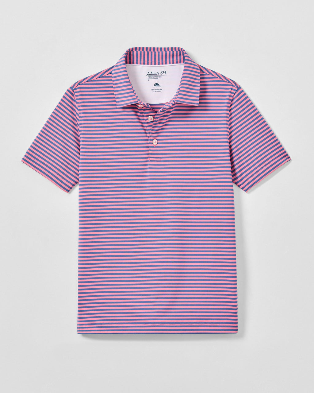 Johnnie-O Performance Jersey Jr. Polo - Cruz Stripe