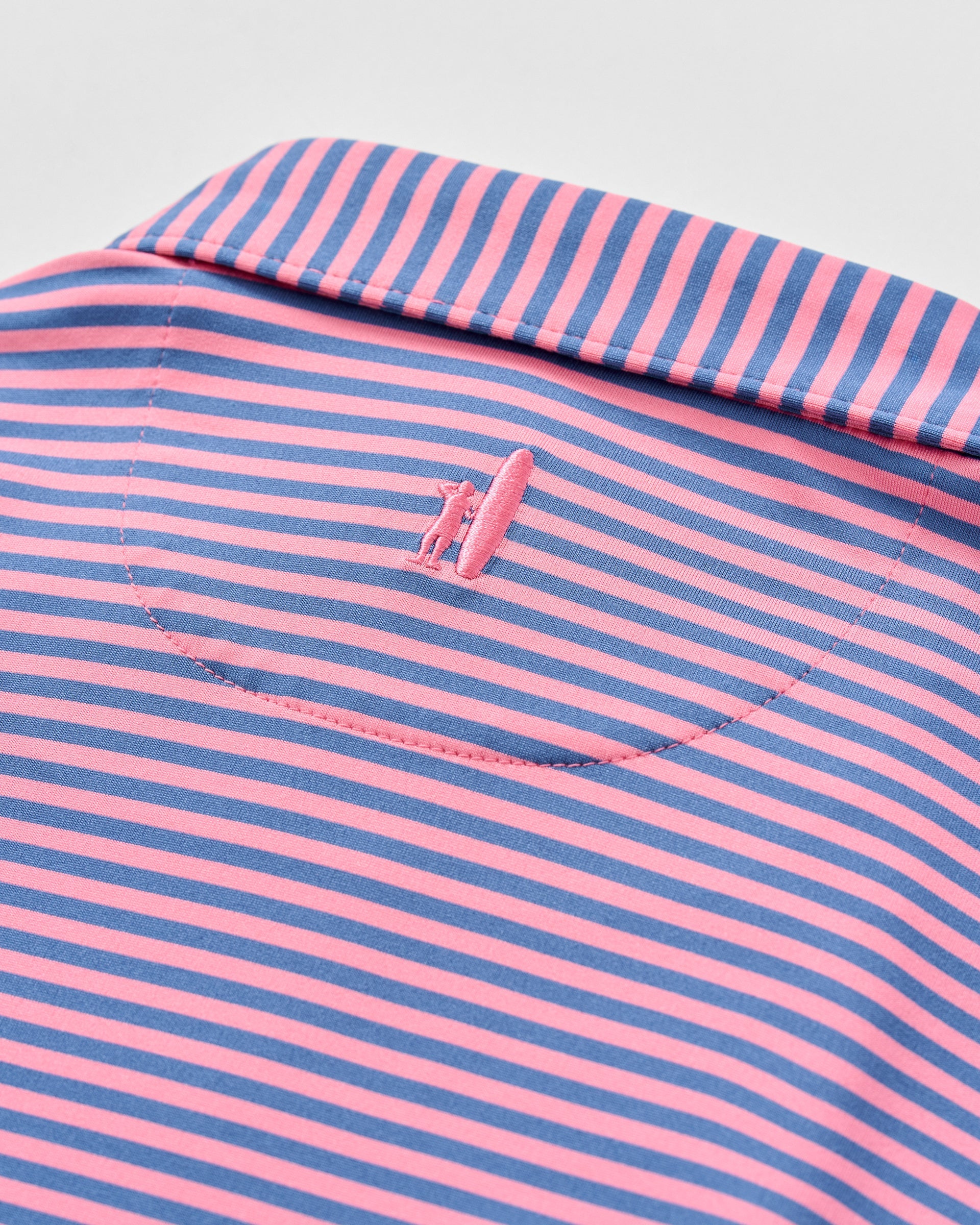 Johnnie-O Performance Jersey Jr. Polo - Cruz Stripe