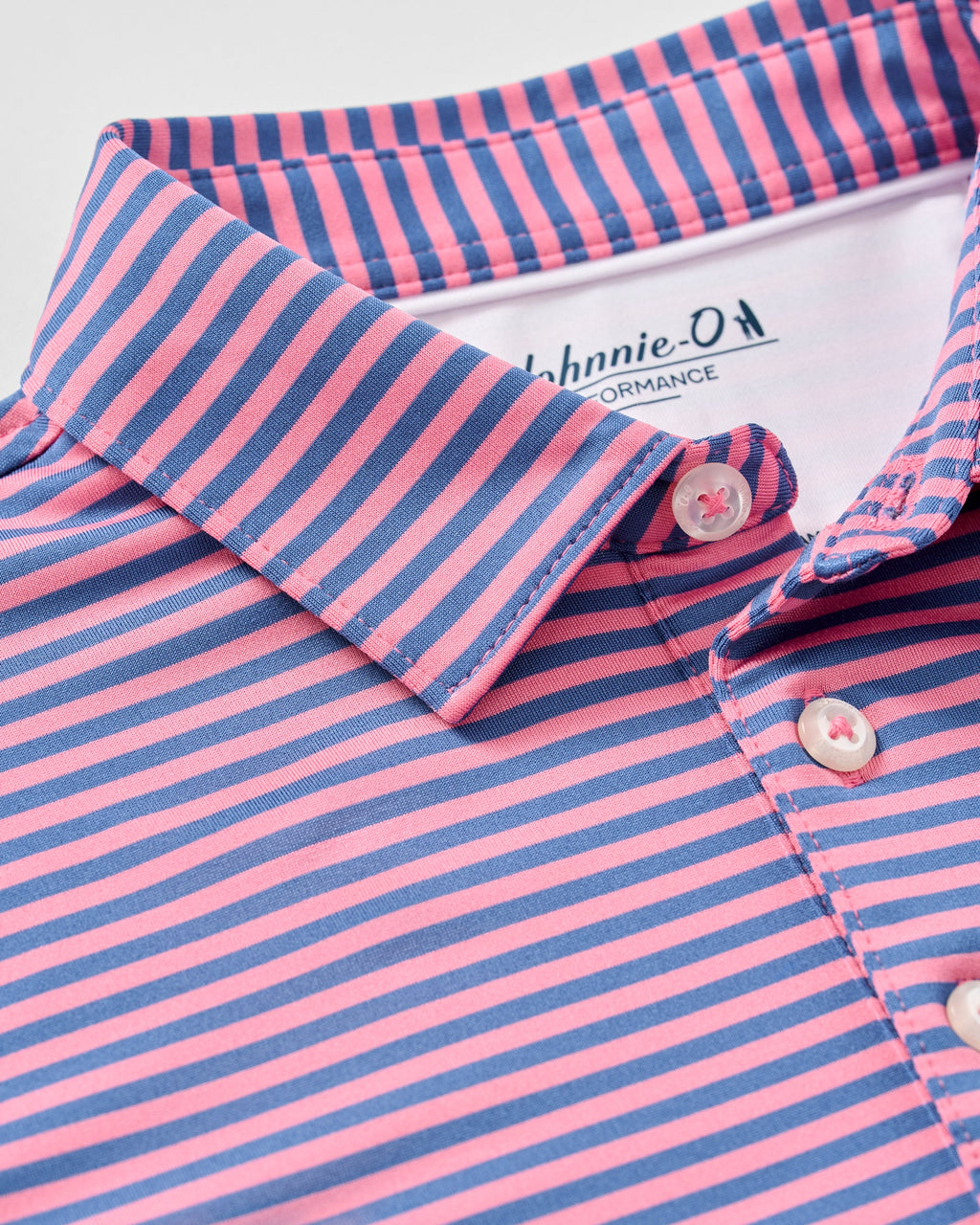 Johnnie-O Performance Jersey Jr. Polo - Cruz Stripe