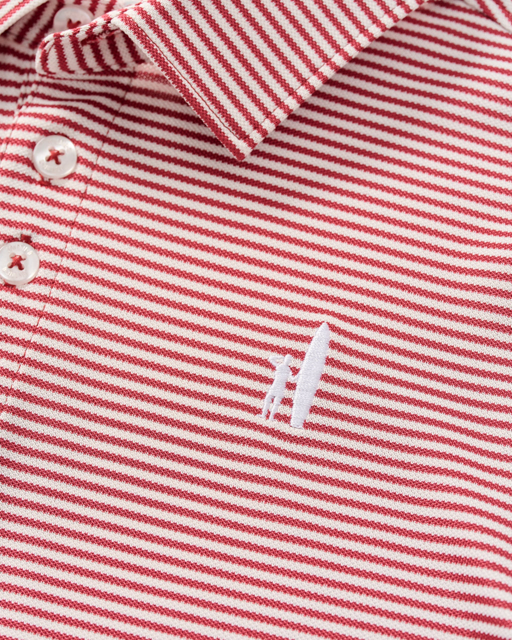 Johnnie-O Performance Mesh Jr. Polo - Dru Stripe