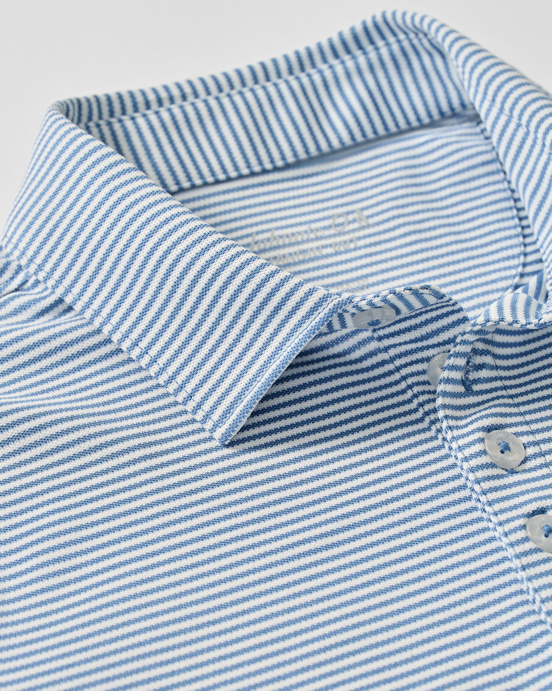 Johnnie-O Performance Mesh Jr. Polo - Dru Stripe