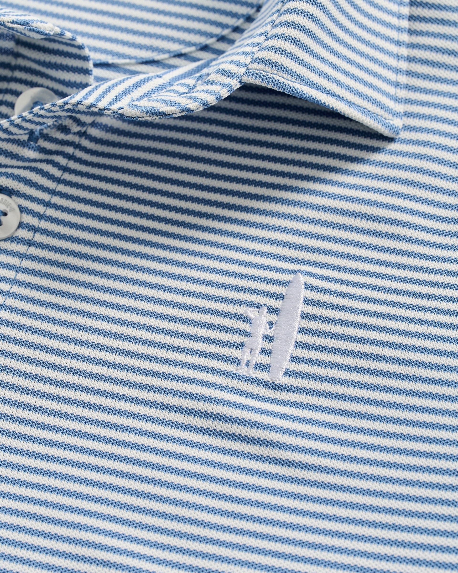 Johnnie-O Performance Mesh Jr. Polo - Dru Stripe