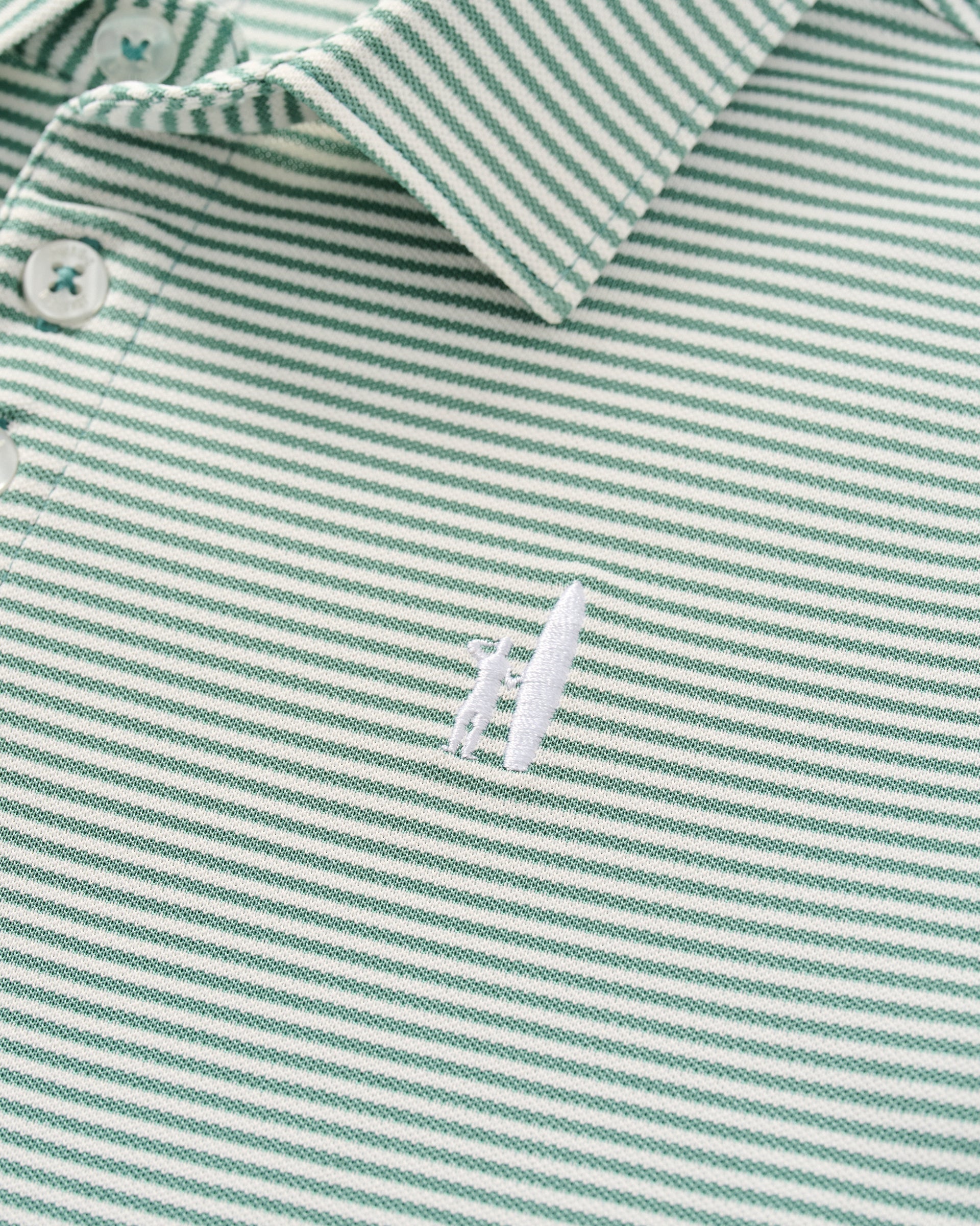 Johnnie-O Performance Mesh Jr. Polo - Dru Stripe