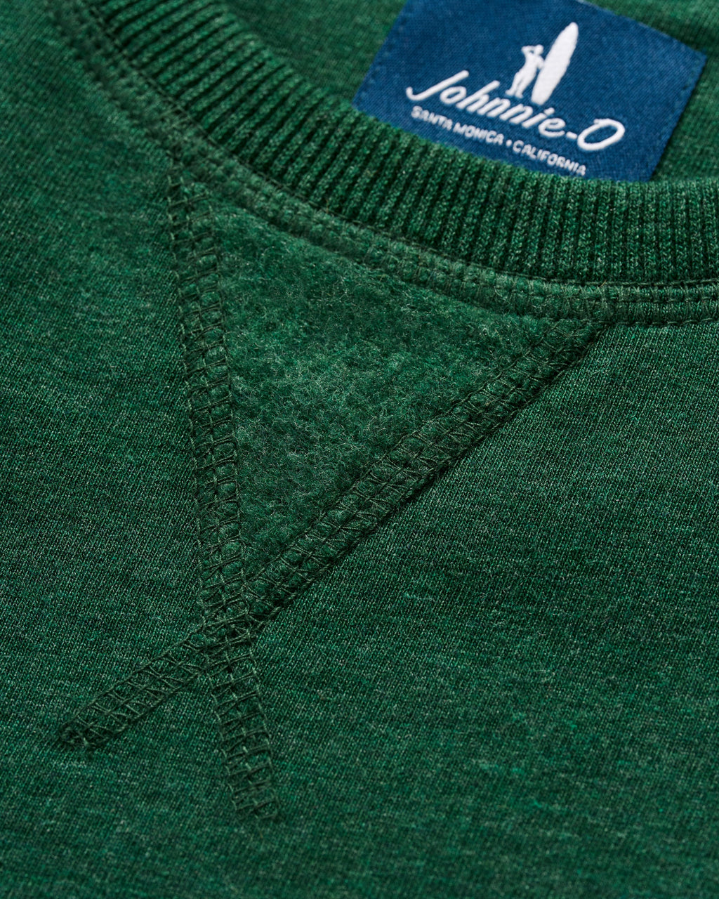 Johnnie-O Freeman Jr. Crewneck Fleece Sweatshirt - Surfer Logo