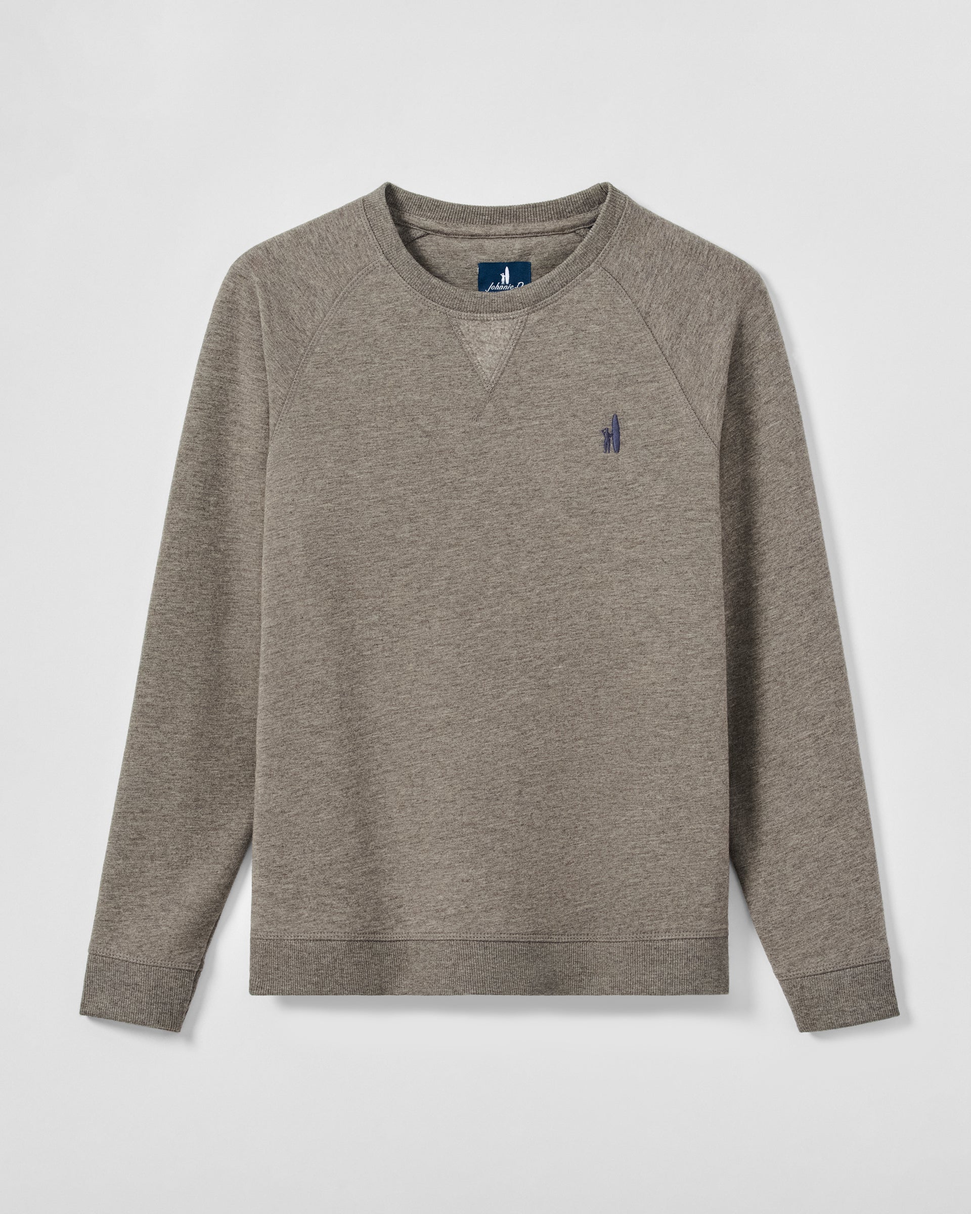 Johnnie-O Freeman Jr. Crewneck Fleece Sweatshirt - Surfer Logo