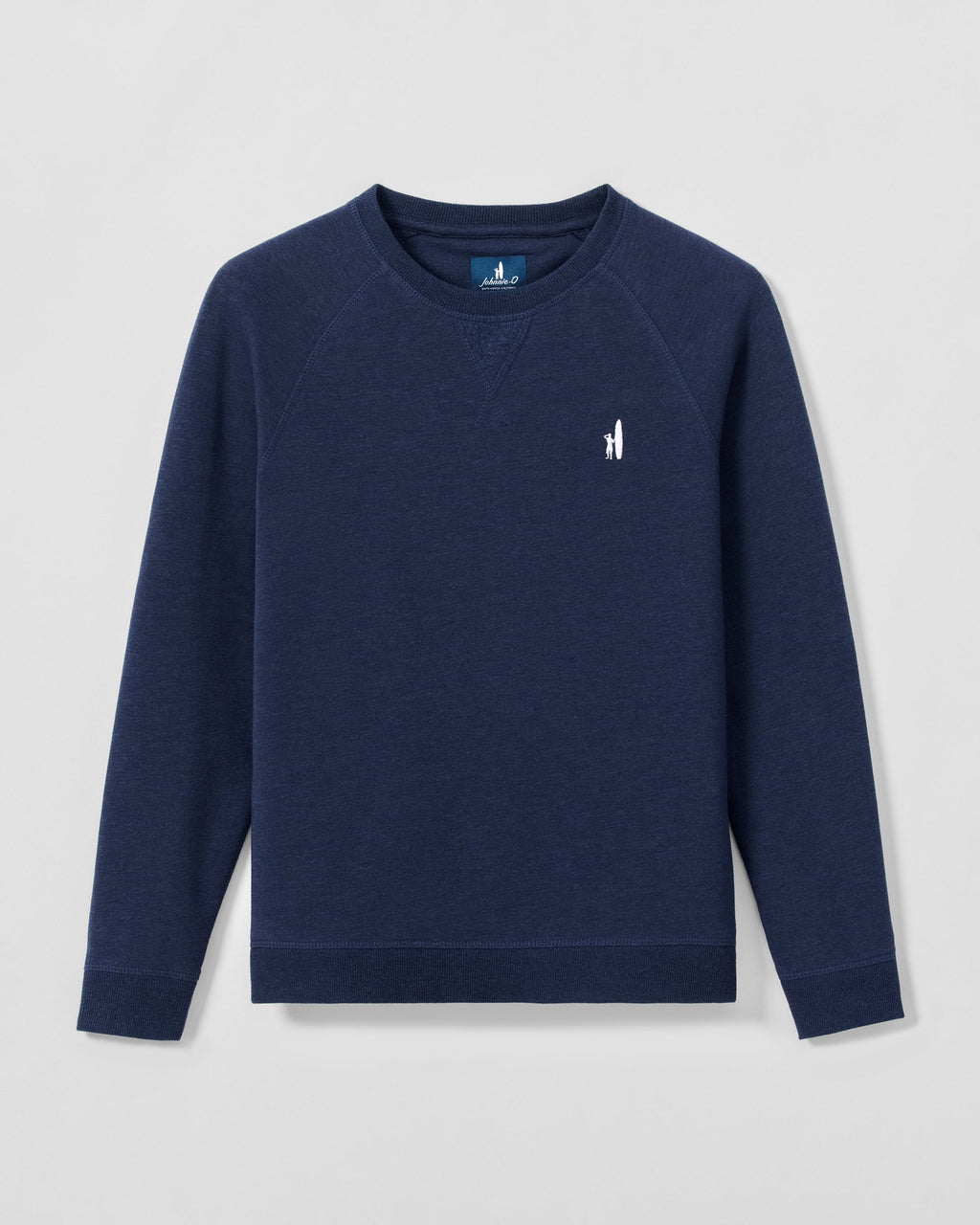 Johnnie-O Freeman Jr. Crewneck Fleece Sweatshirt - Surfer Logo