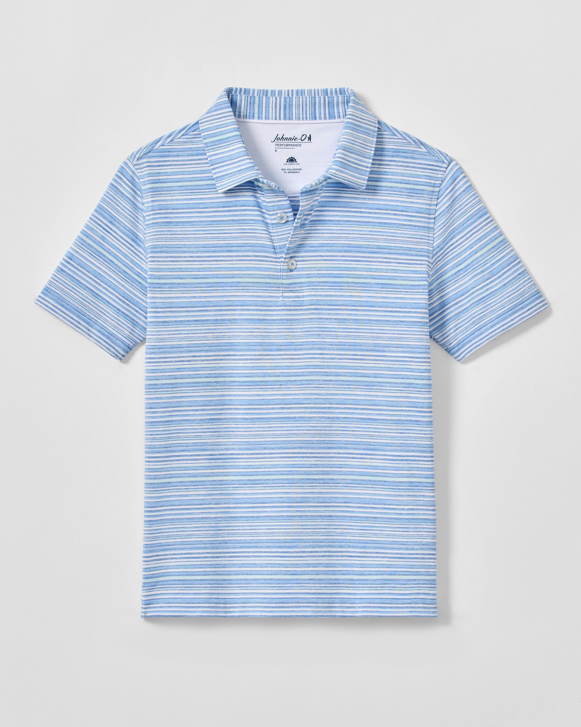 Johnnie-O Performance Jr. Jersey Polo - Horizon Stripe