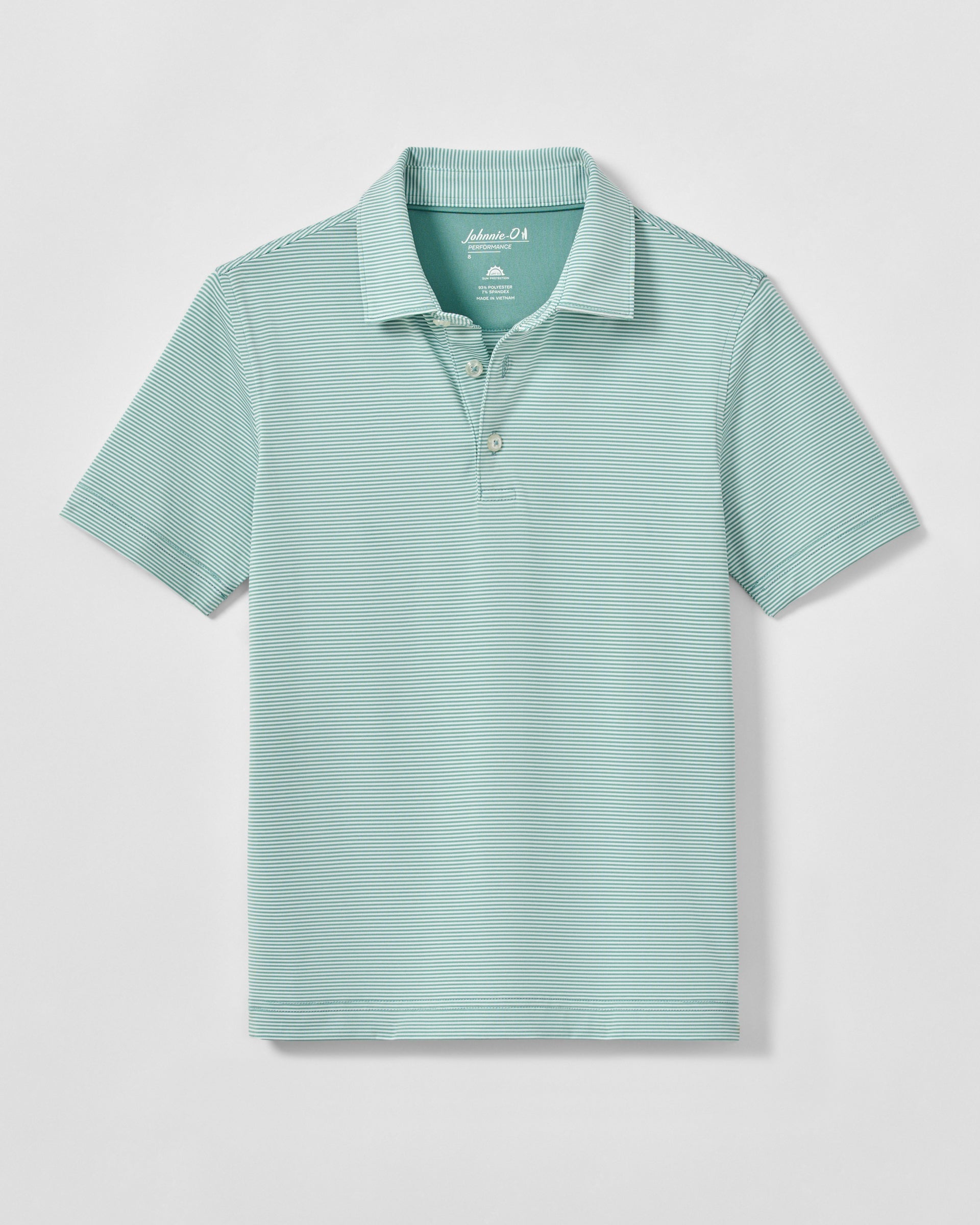 Johnnie-O Performance Jersey Jr. Polo - Lyndonn Stripe
