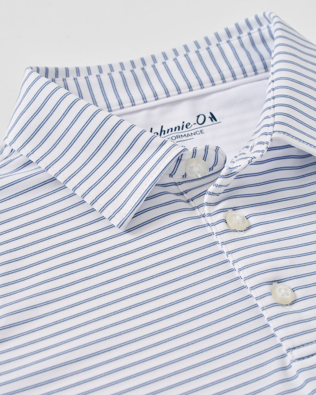 Johnnie-O Performance Jersey Jr. Polo - Michael Stripe