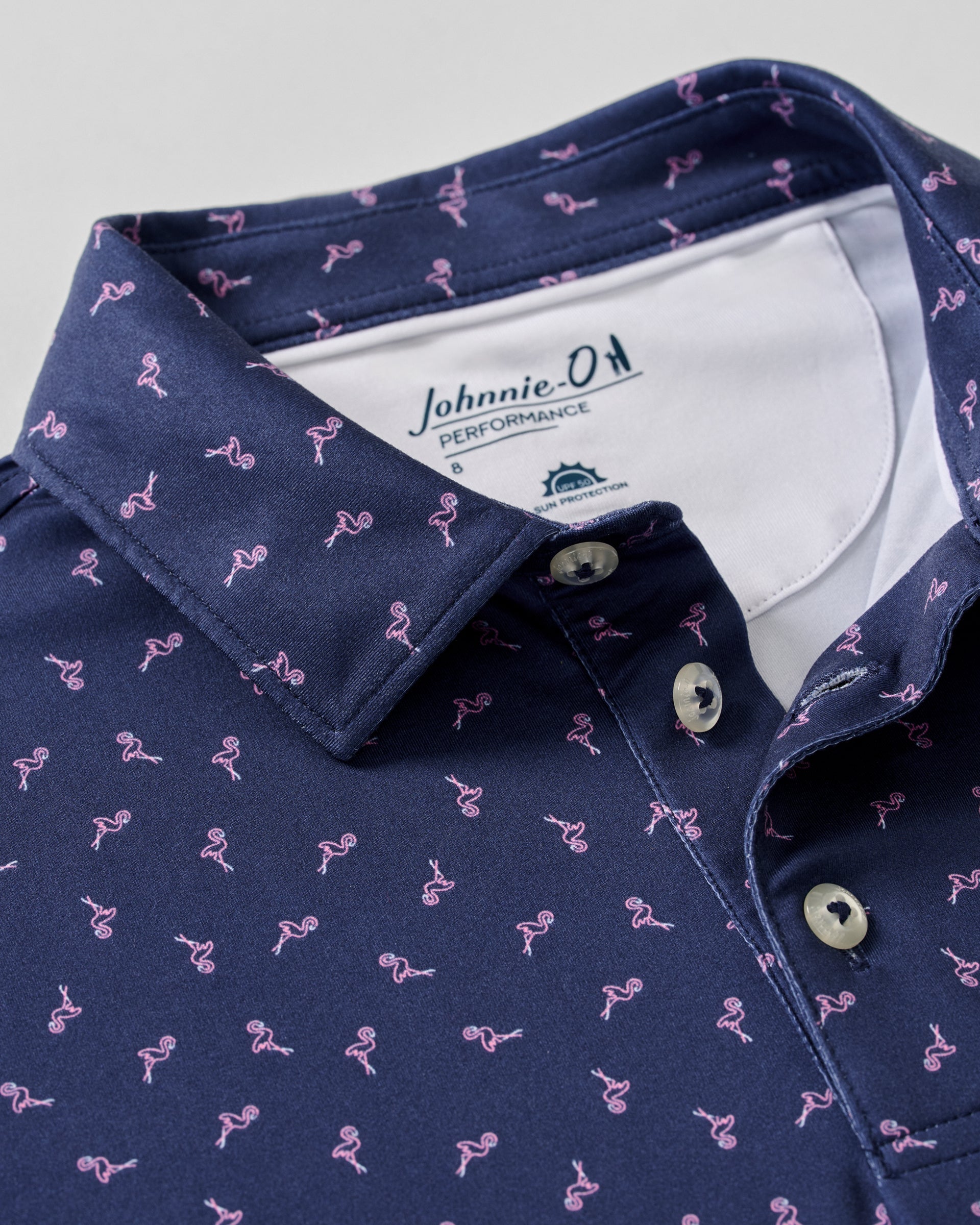 Johnnie-O Performance Jersey Jr. Polo - Neon 'Mingo
