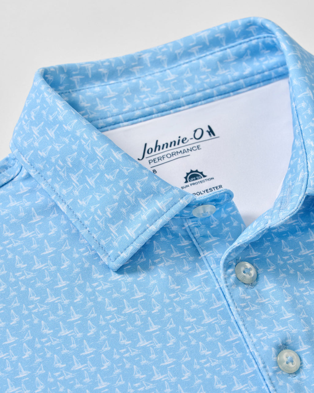 Johnnie-O Performance Jr. Jersey Polo - Sunset Sound