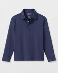 Johnnie-O Performance Featherweight Long Sleeve Jr. Polo - Swing, Navy