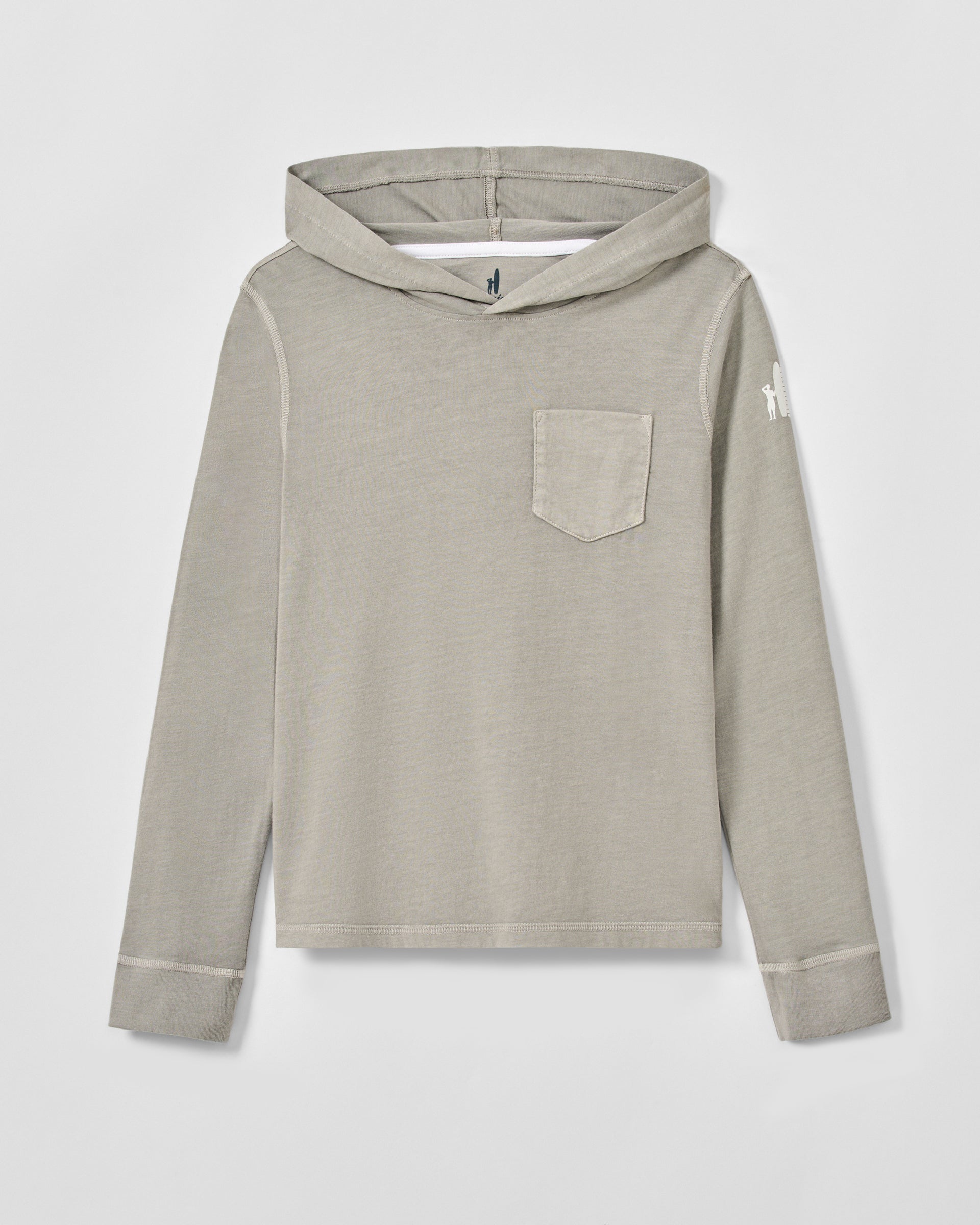 Johnnie-O The Edd Long Sleeve Hooded Pocket T-Shirt
