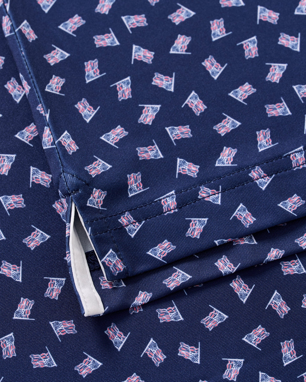 Johnnie-O Performance Jersey Jr. Polo - USA