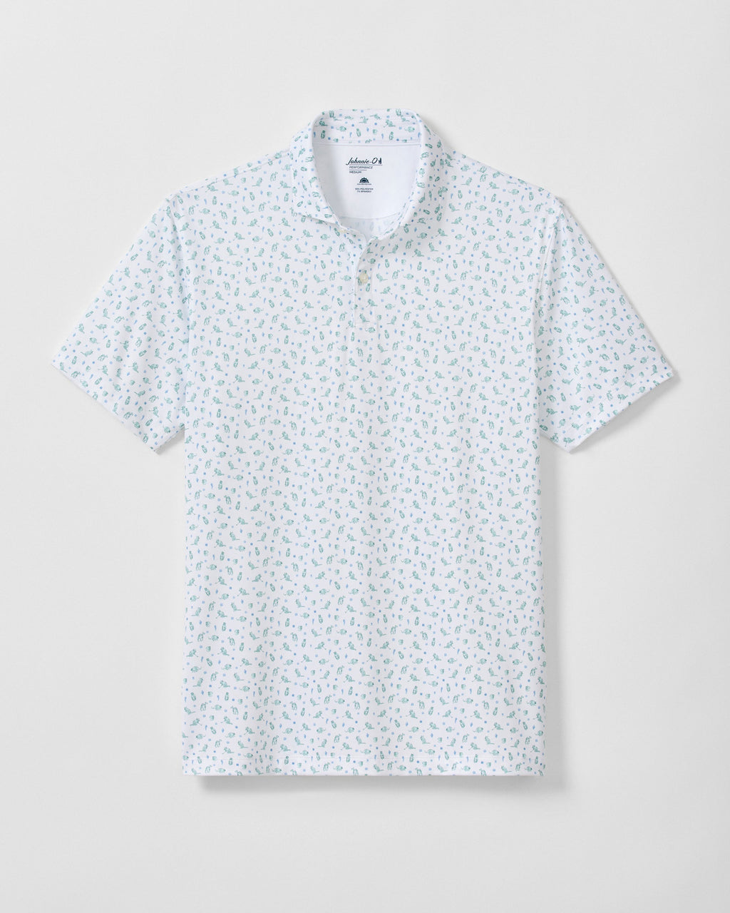 Johnnie-O Performance Jersey Polo - Armadillo