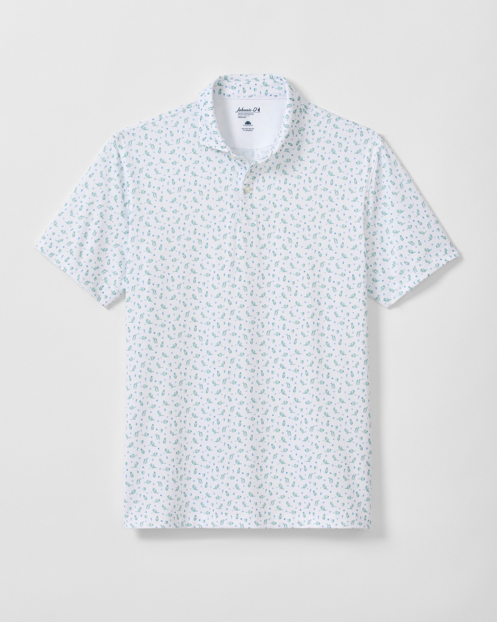 Johnnie-O Performance Jersey Polo - Armadillo