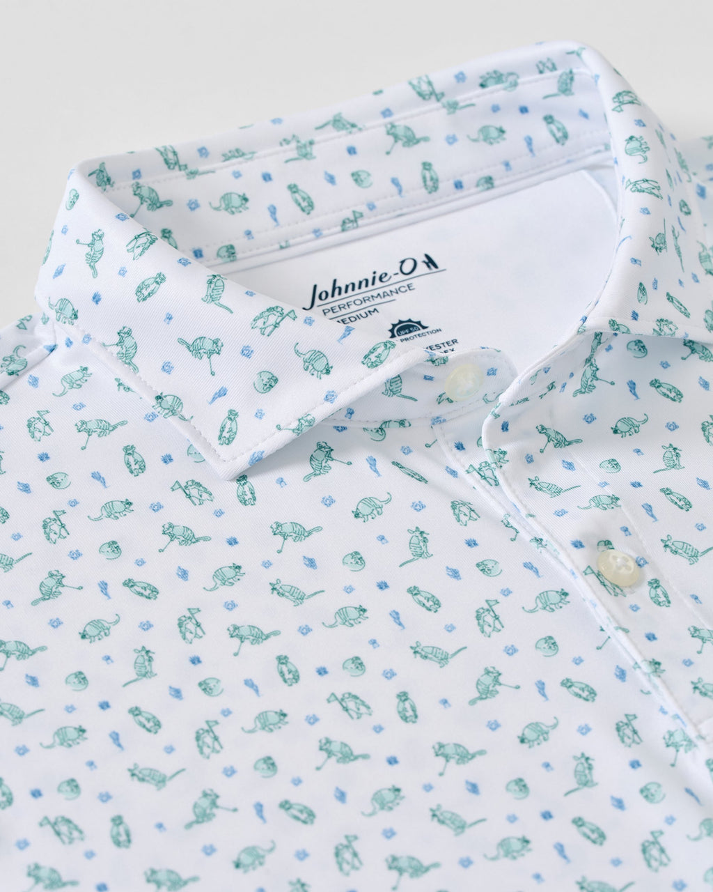 Johnnie-O Performance Jersey Polo - Armadillo