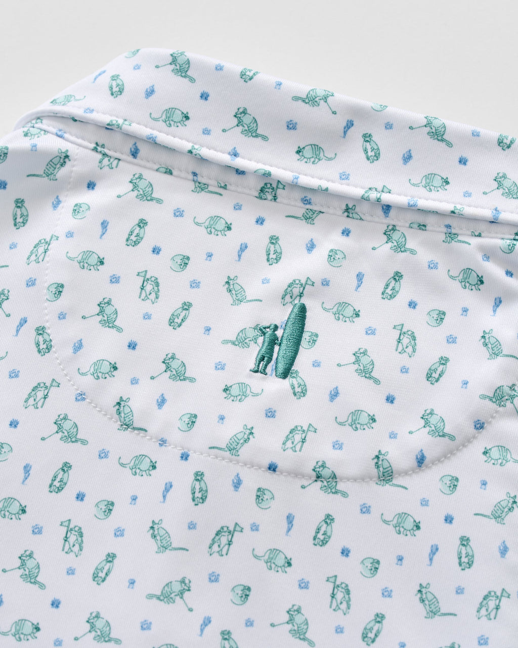 Johnnie-O Performance Jersey Polo - Armadillo