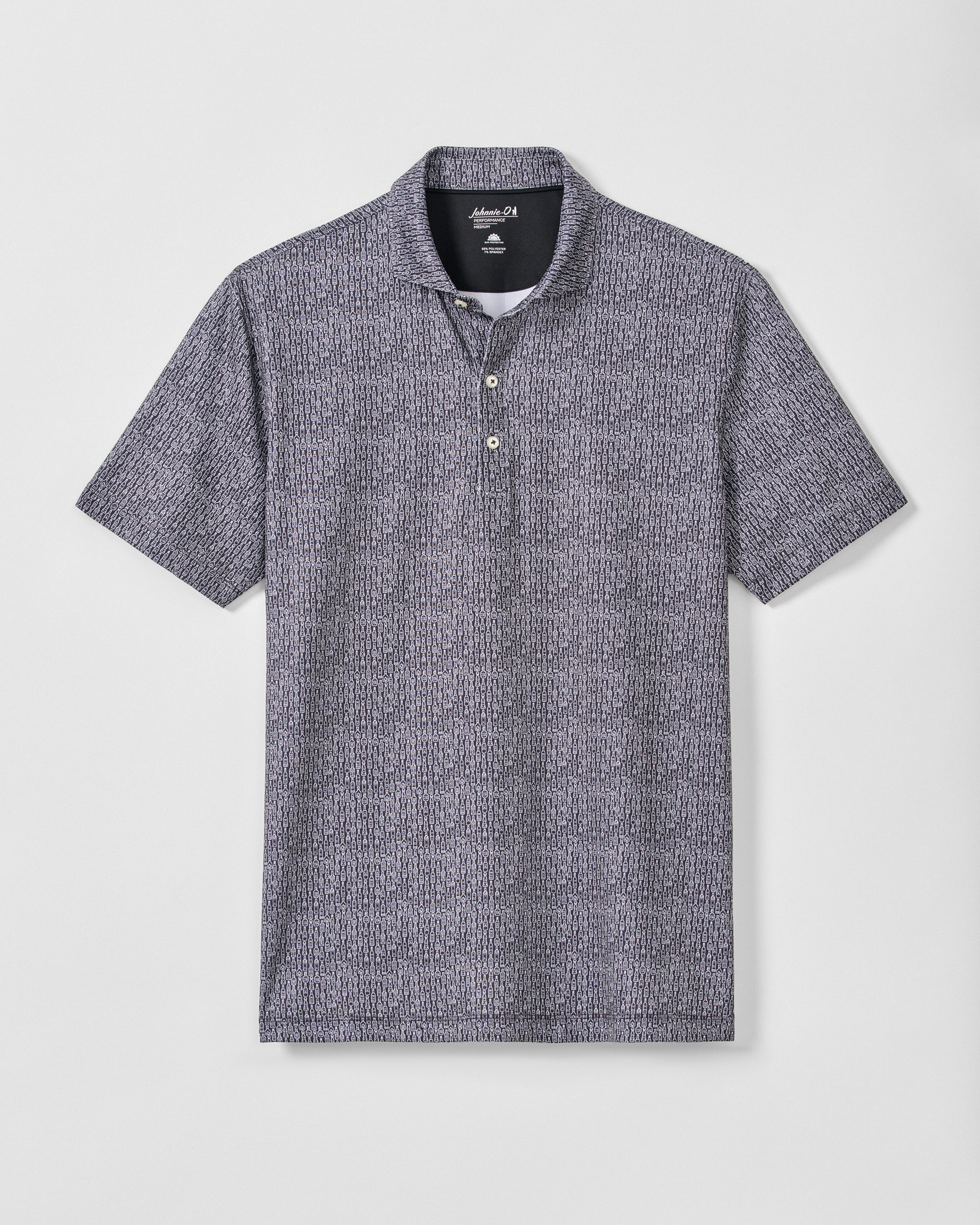 Johnnie-O Performance Jersey Polo - Bars Open