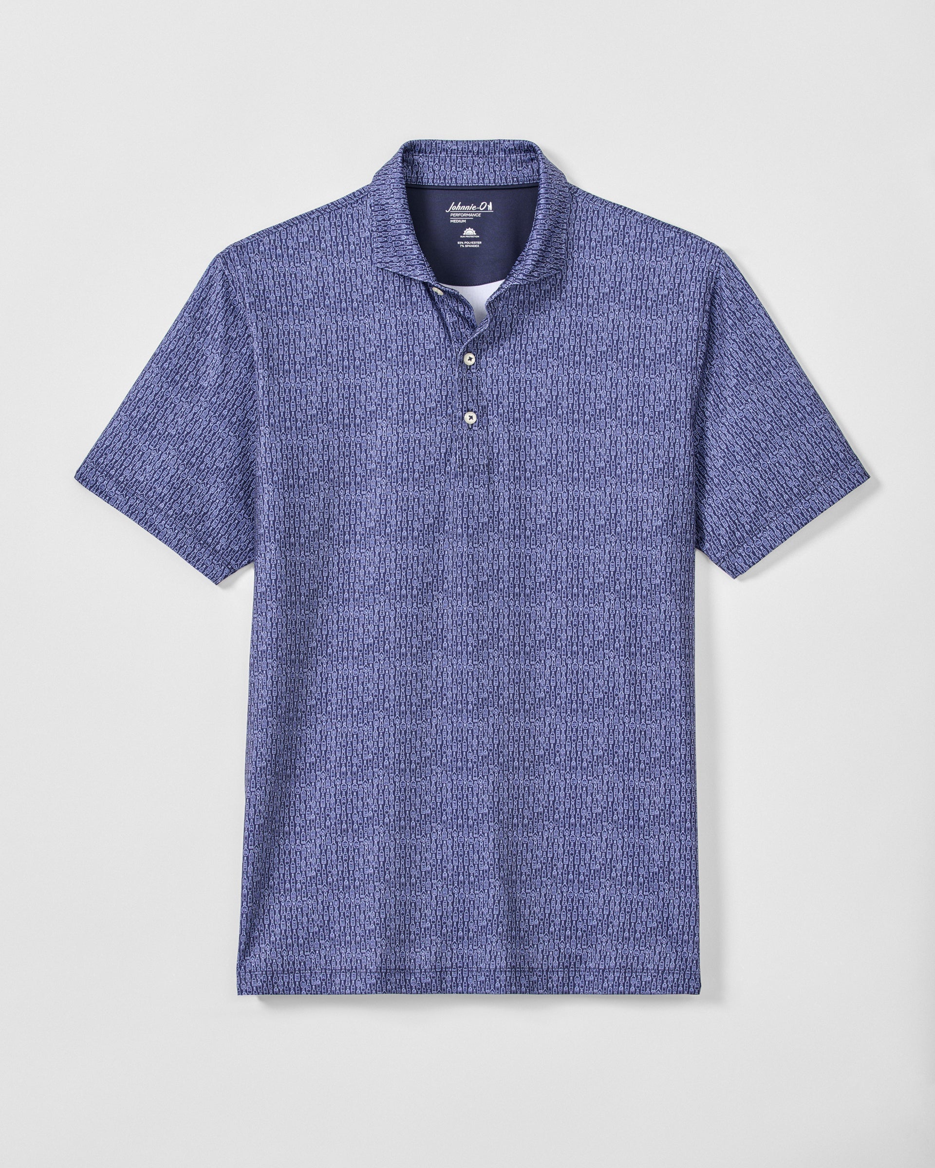 Johnnie-O Performance Jersey Polo - Bars Open