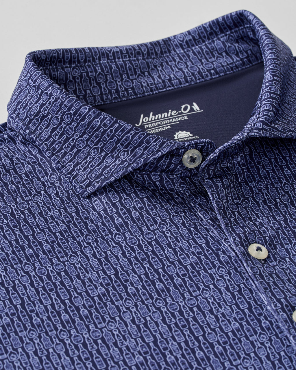 Johnnie-O Performance Jersey Polo - Bars Open