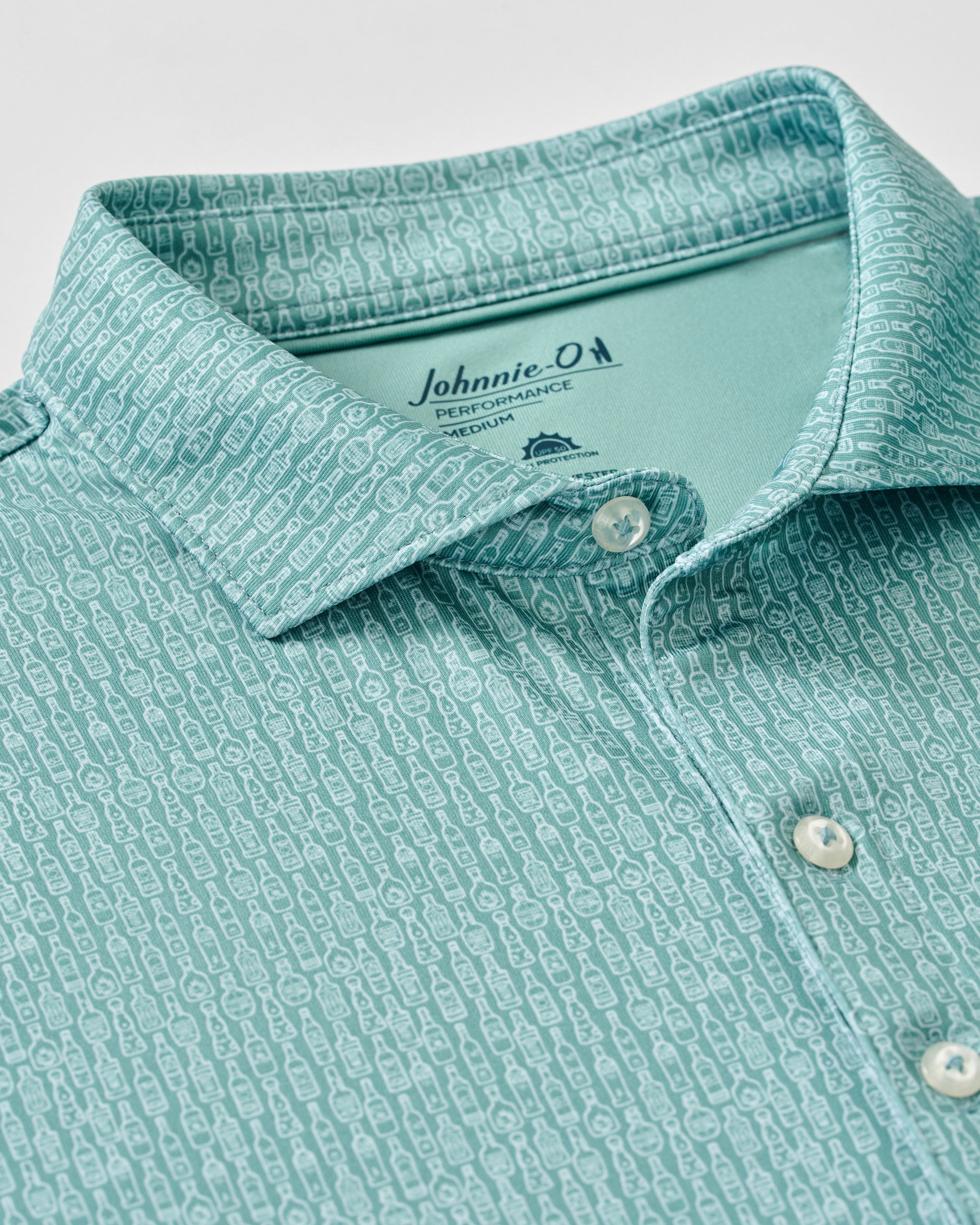 Johnnie-O Performance Jersey Polo - Bars Open