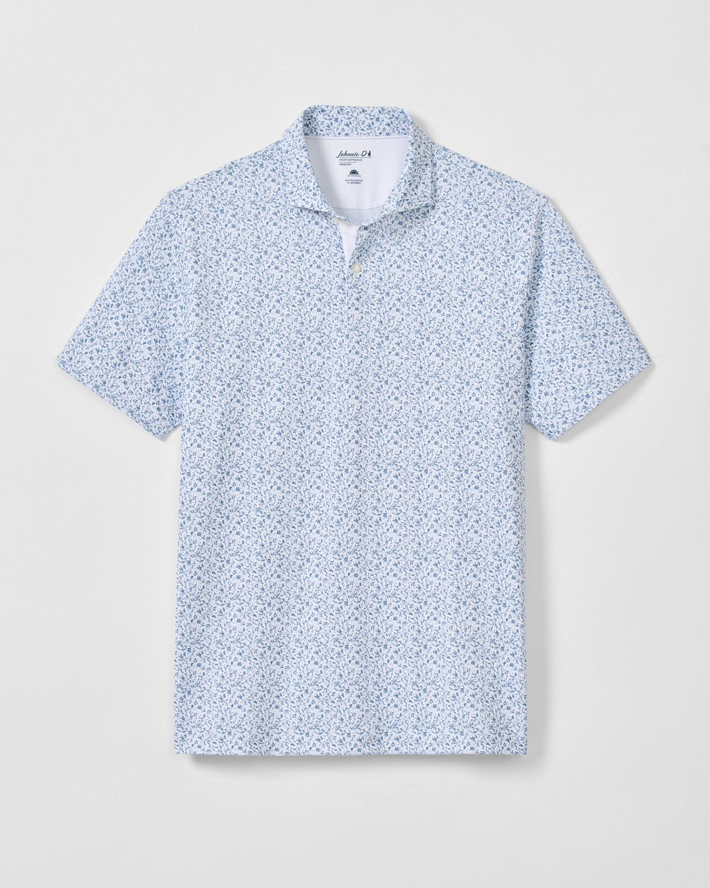 Johnnie-O Performance Mesh Polo - Bloom Neat