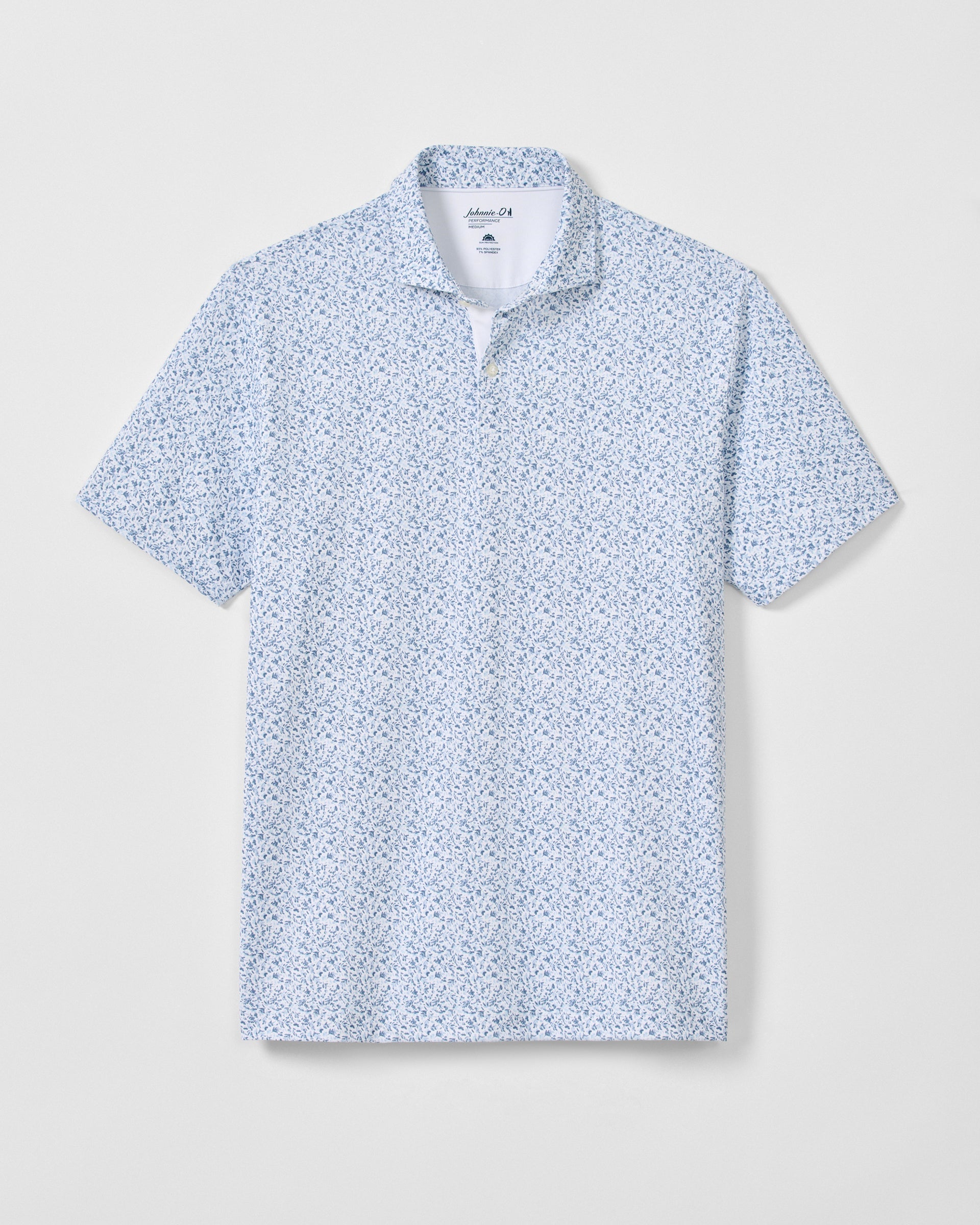 Johnnie-O Performance Mesh Polo - Bloom Neat