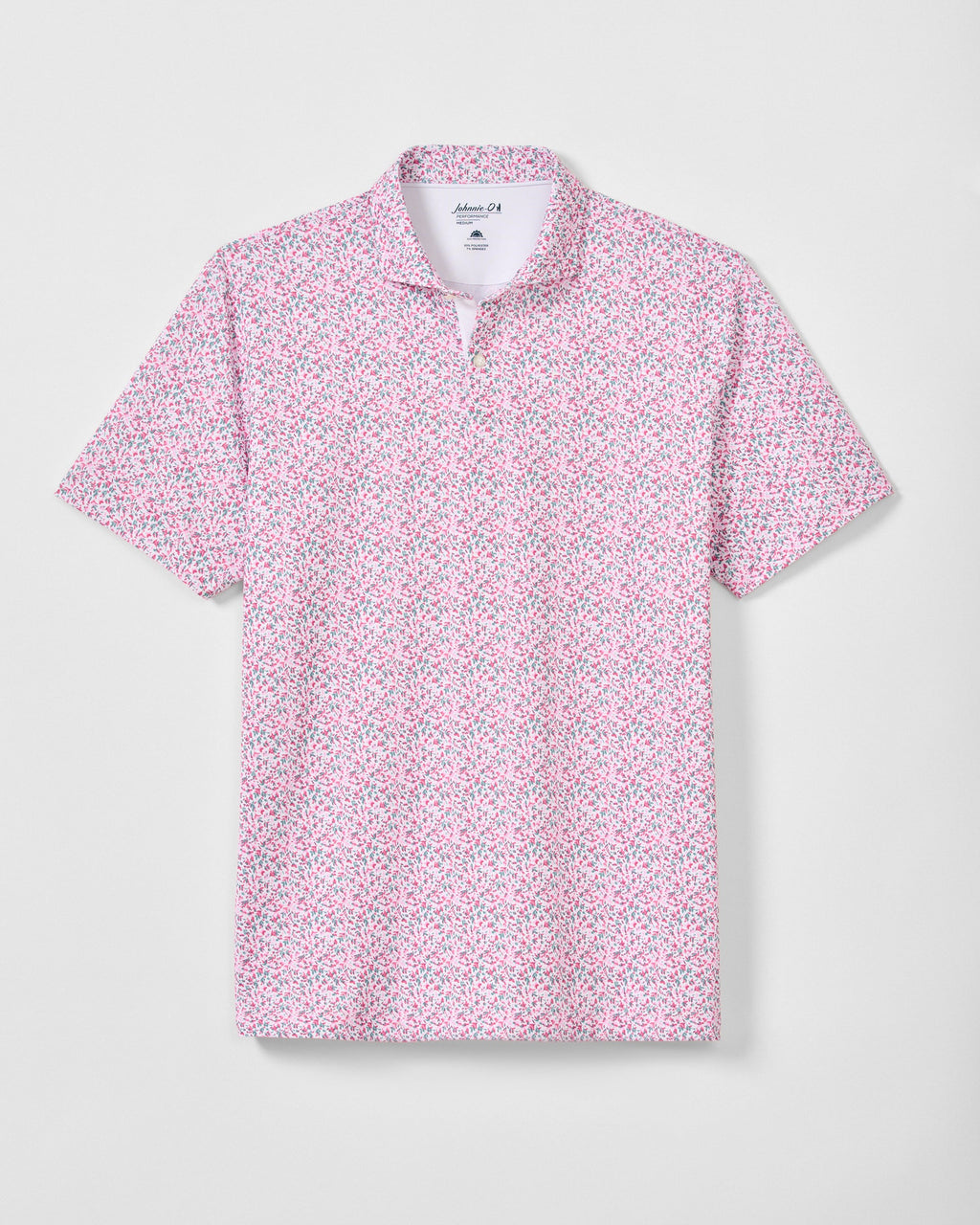 Johnnie-O Performance Mesh Polo - Bloom Neat