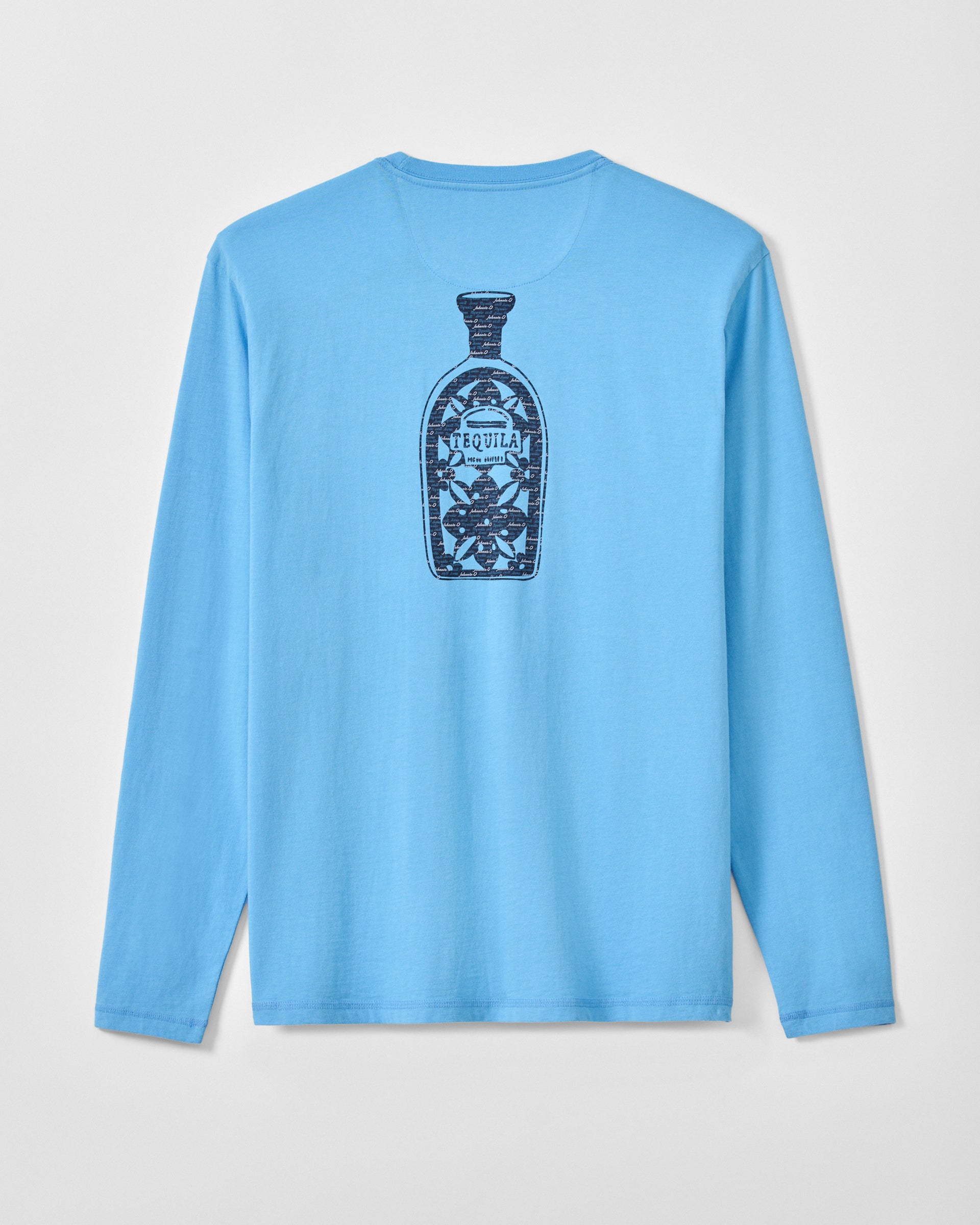 Johnnie-O Long Sleeve Pocket T-Shirt - Blue Agave